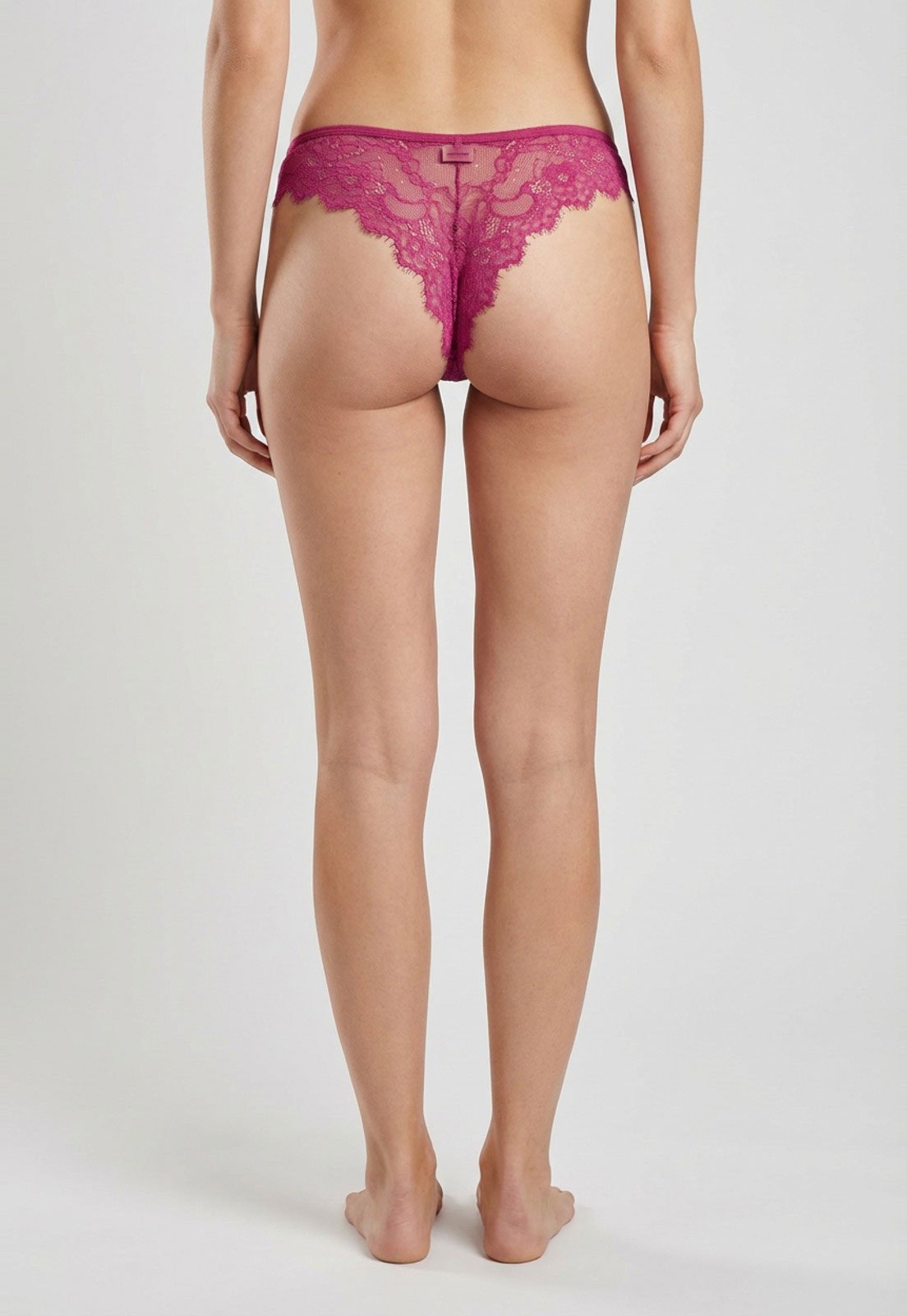 Vista 3 Calcinha Fio Dental Hope Renda rosa Hope rosa