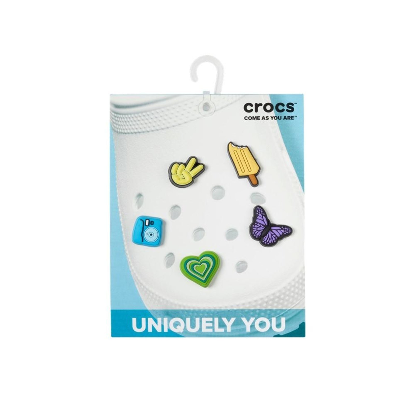 Vista 3 Infantil - Jibbitz ™ Verão Divertido Unico - Un Crocs branco