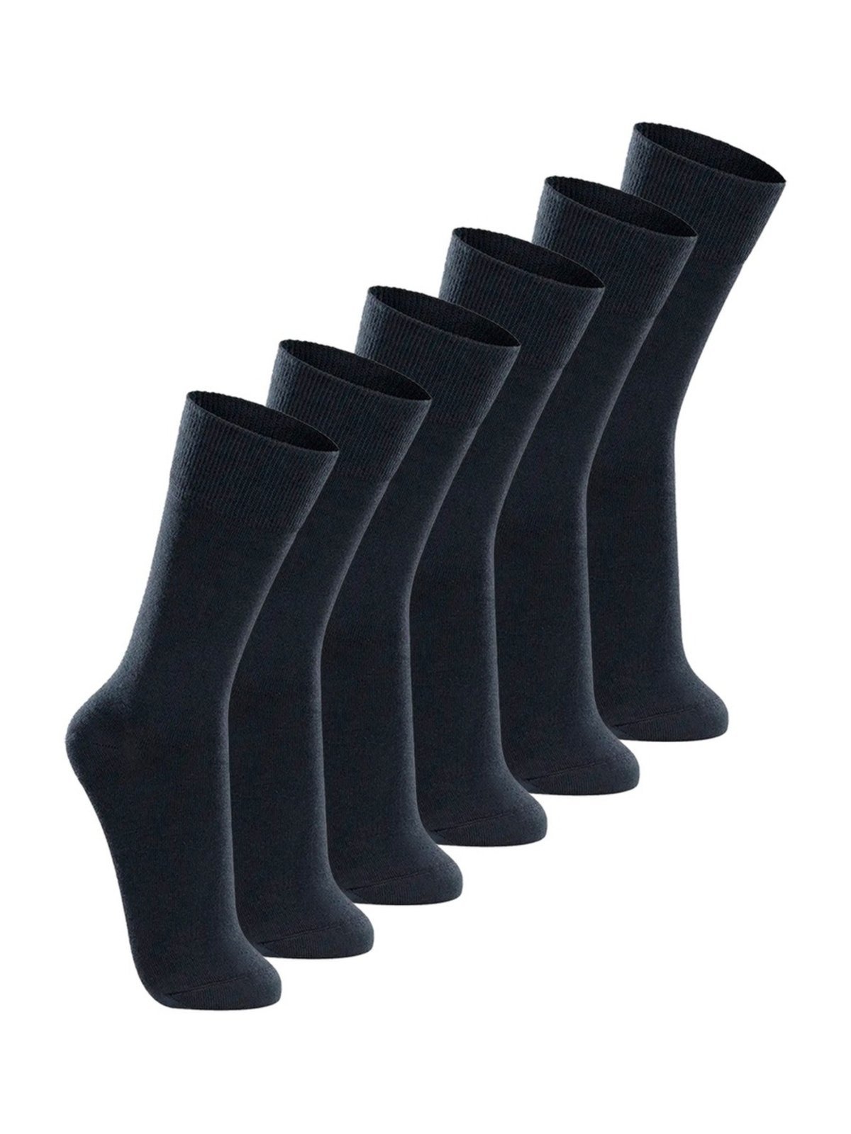Kit com 6 Pares de Meias Casual Lupo 1210-201