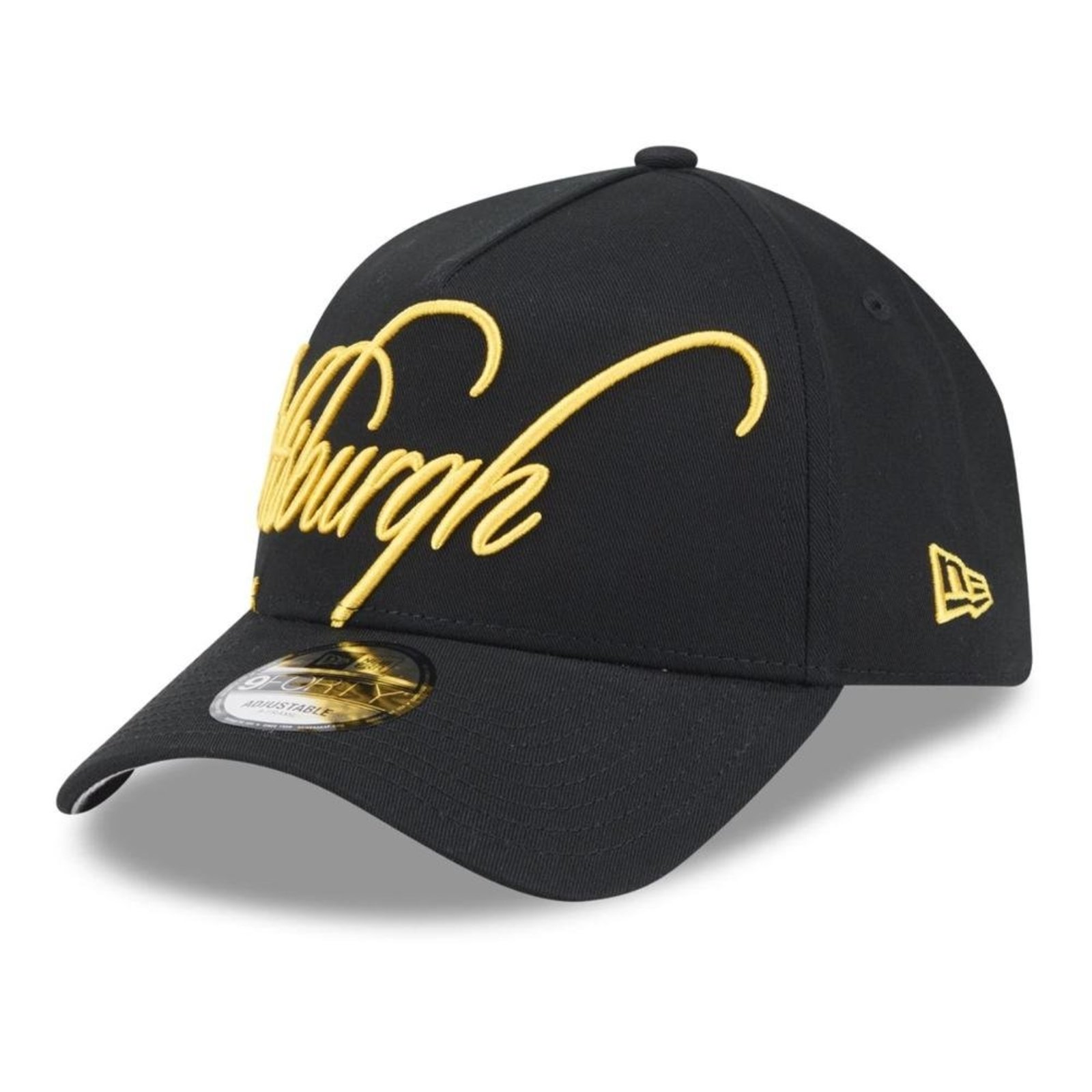 Bone New Era 9FORTY A-Frame Pittsburgh Pirates Calligraphy