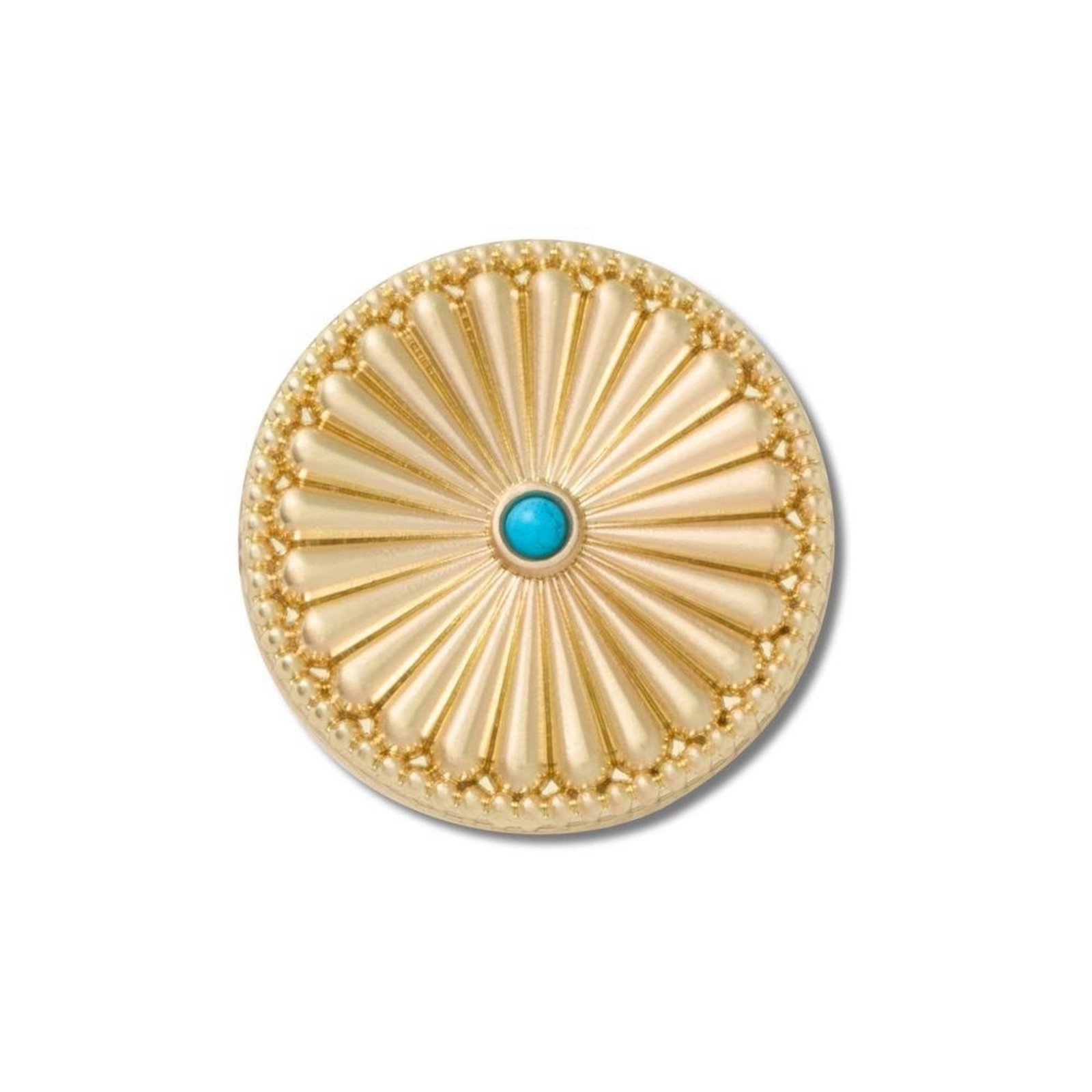 Infantil - Jibbitz™ Ocidental Turquesa Único Branco