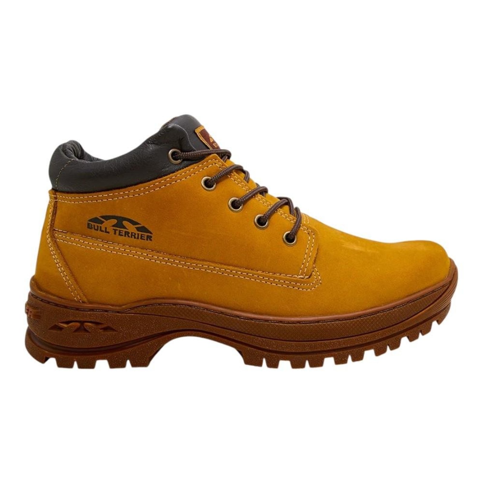 Bota Bull Terrier Clark Camel Masculina Caramelo