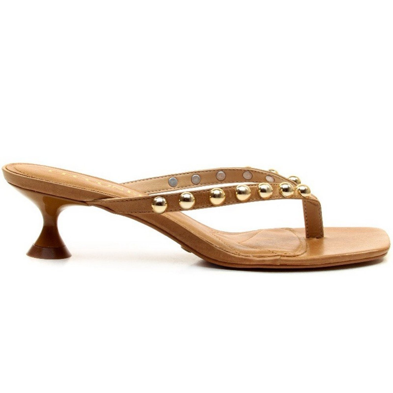 Mule Cecconello 3157004 Marrom Claro