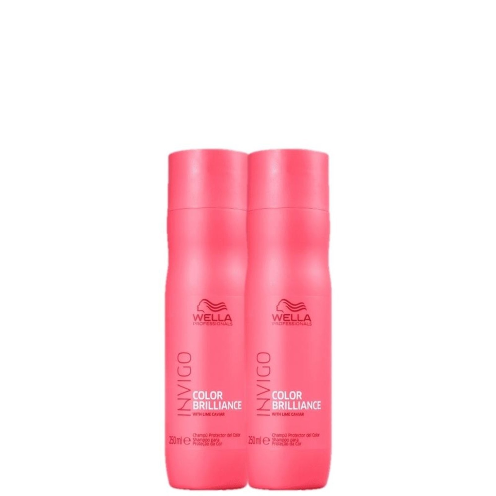 Kit Wella Invigo Color Brilliance Shampoo 250ml (2 Unidades)