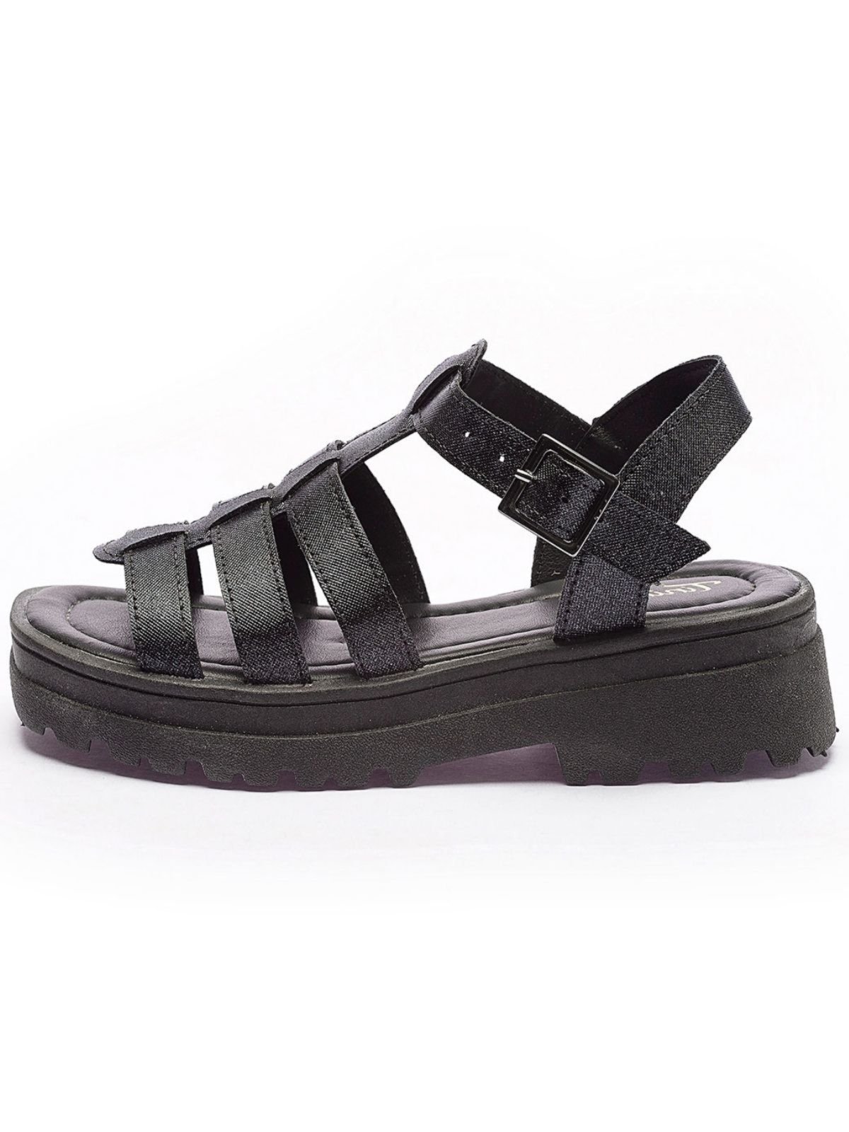 Infantil – Sandália Feminina Tininha Fisherman Preto