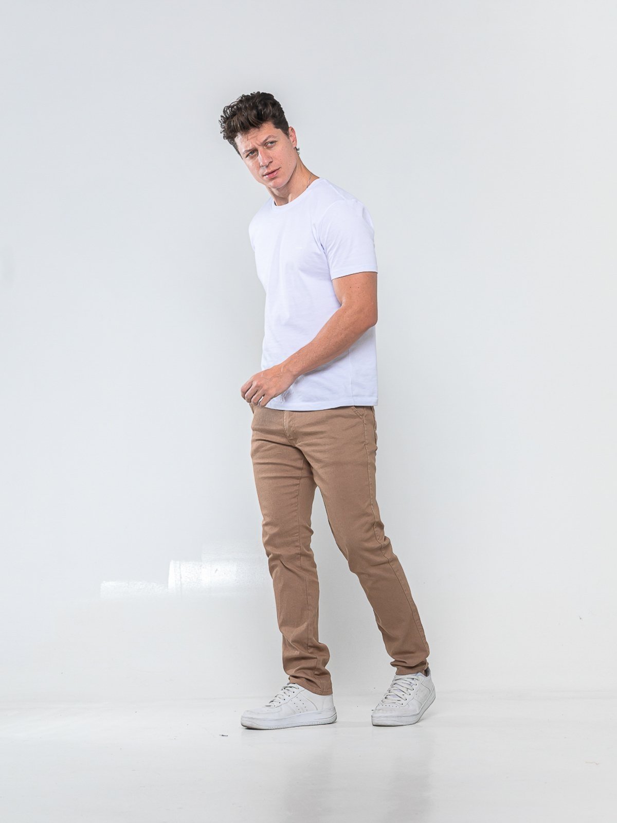 Calça Sarja Masculina – Tempo Habil Confortavel e Basica
