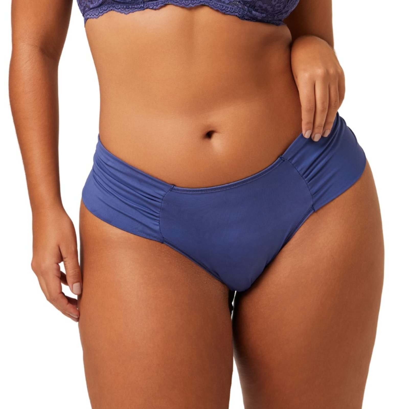 Calcinha Fio Dental Rendada Plus Size Liebe