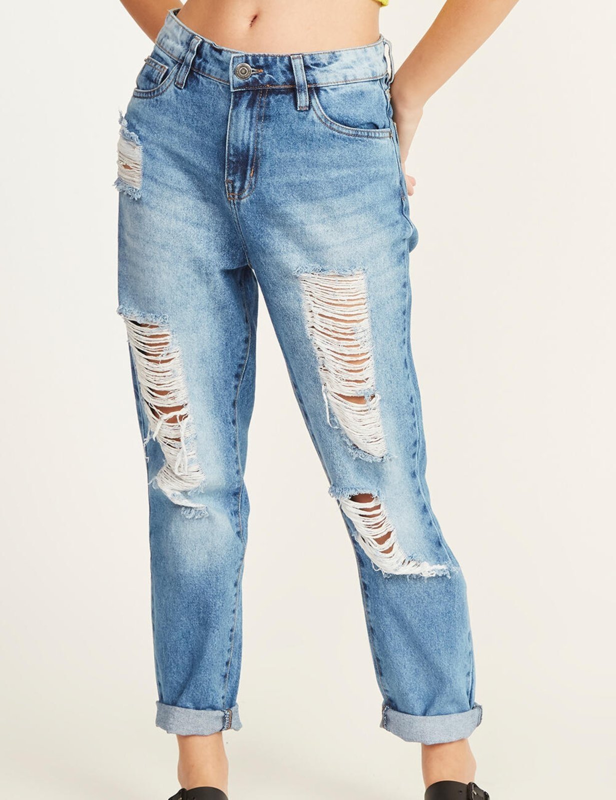 Calça Jeans Mom Feminina - Aeropostale 9871204 Jeans