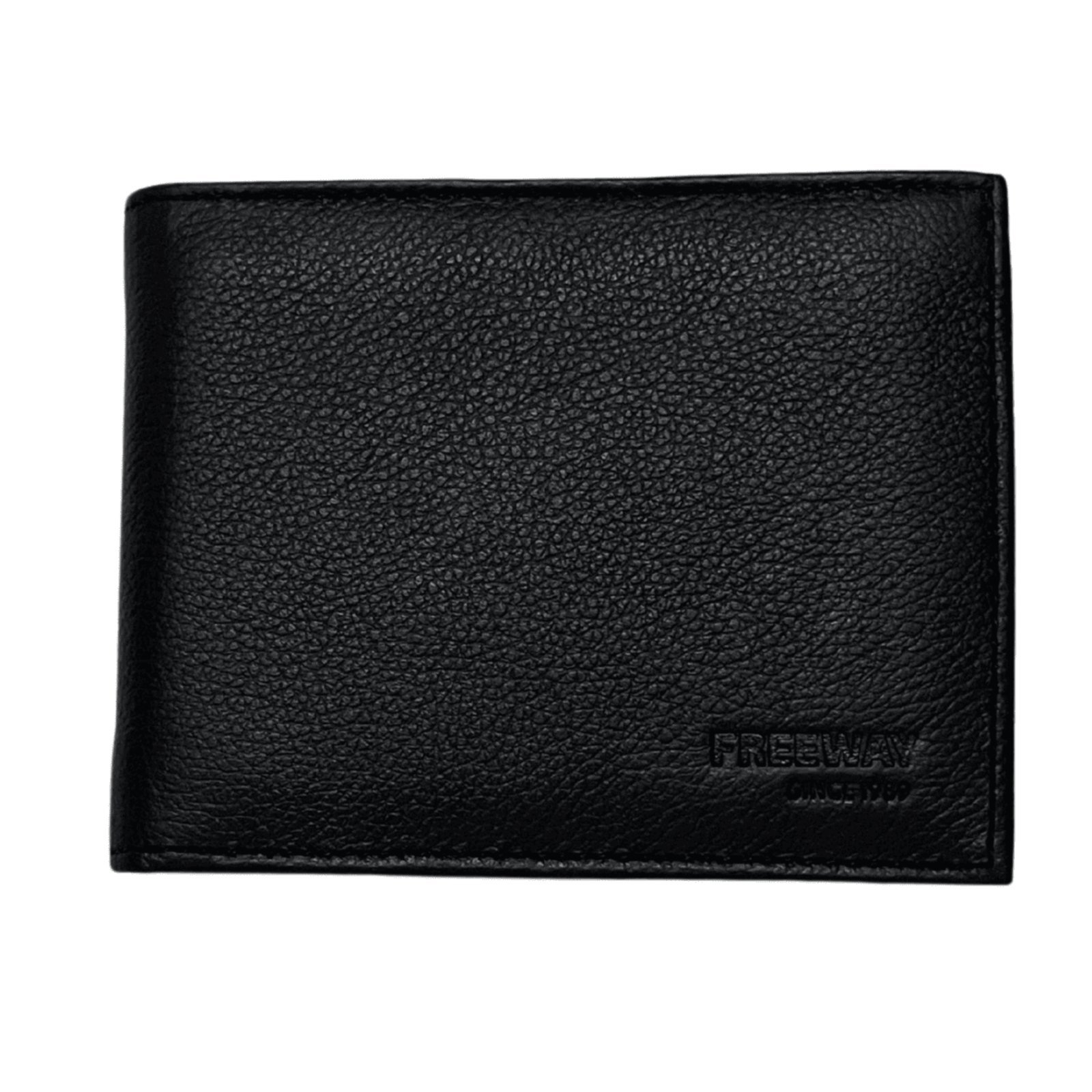 Vista 3 Carteira Masculina Couro Money Freeway preto Freeway preto
