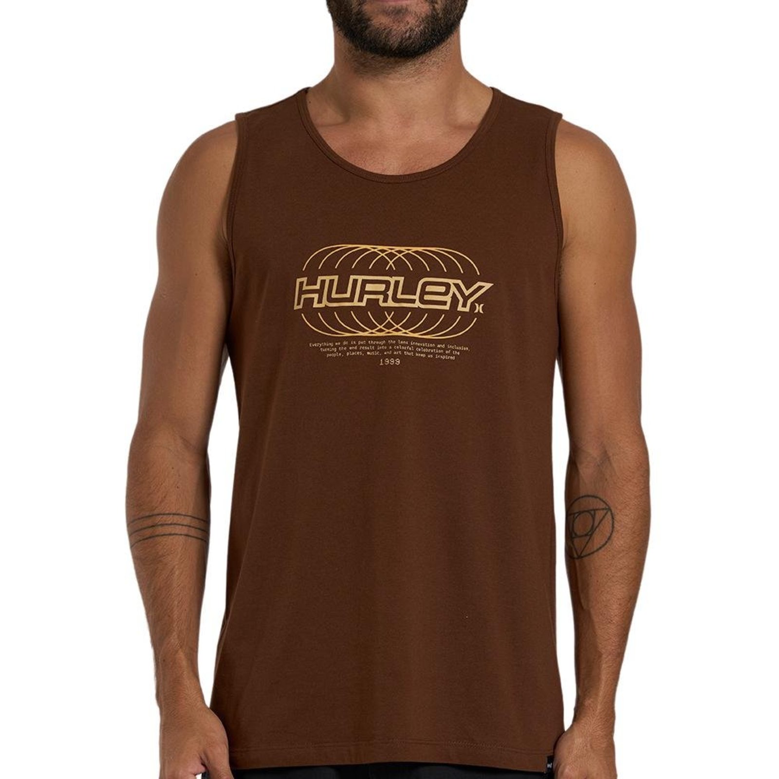 Regata Hurley Nine Nine WT26 Masculina Marrom