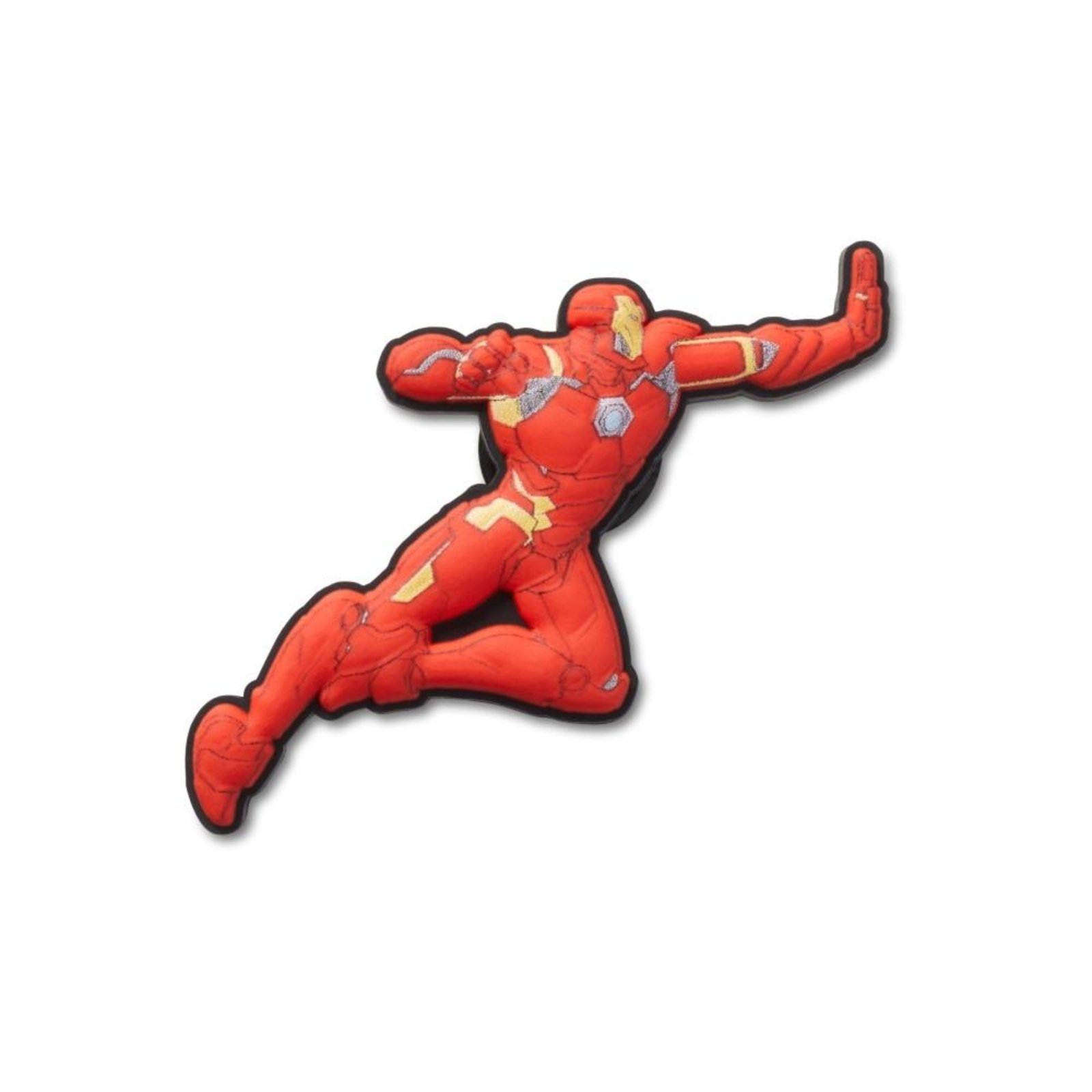 Vista 2 Infantil - Jibbitz™ Avengers Homem de Ferro Crocs branco