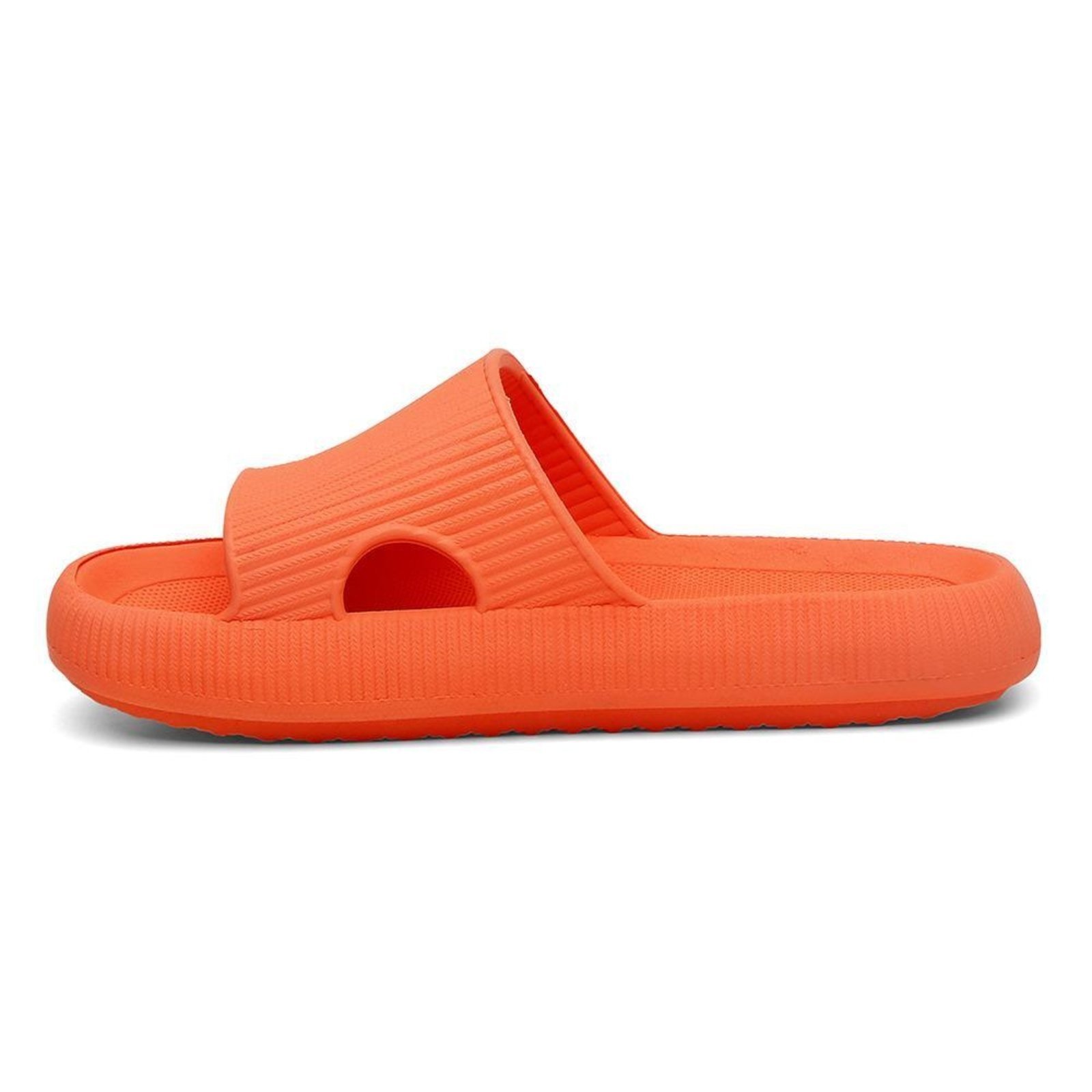 Chinelo Feminino Nuvem Ortopédico Slide Confortavel Laranja