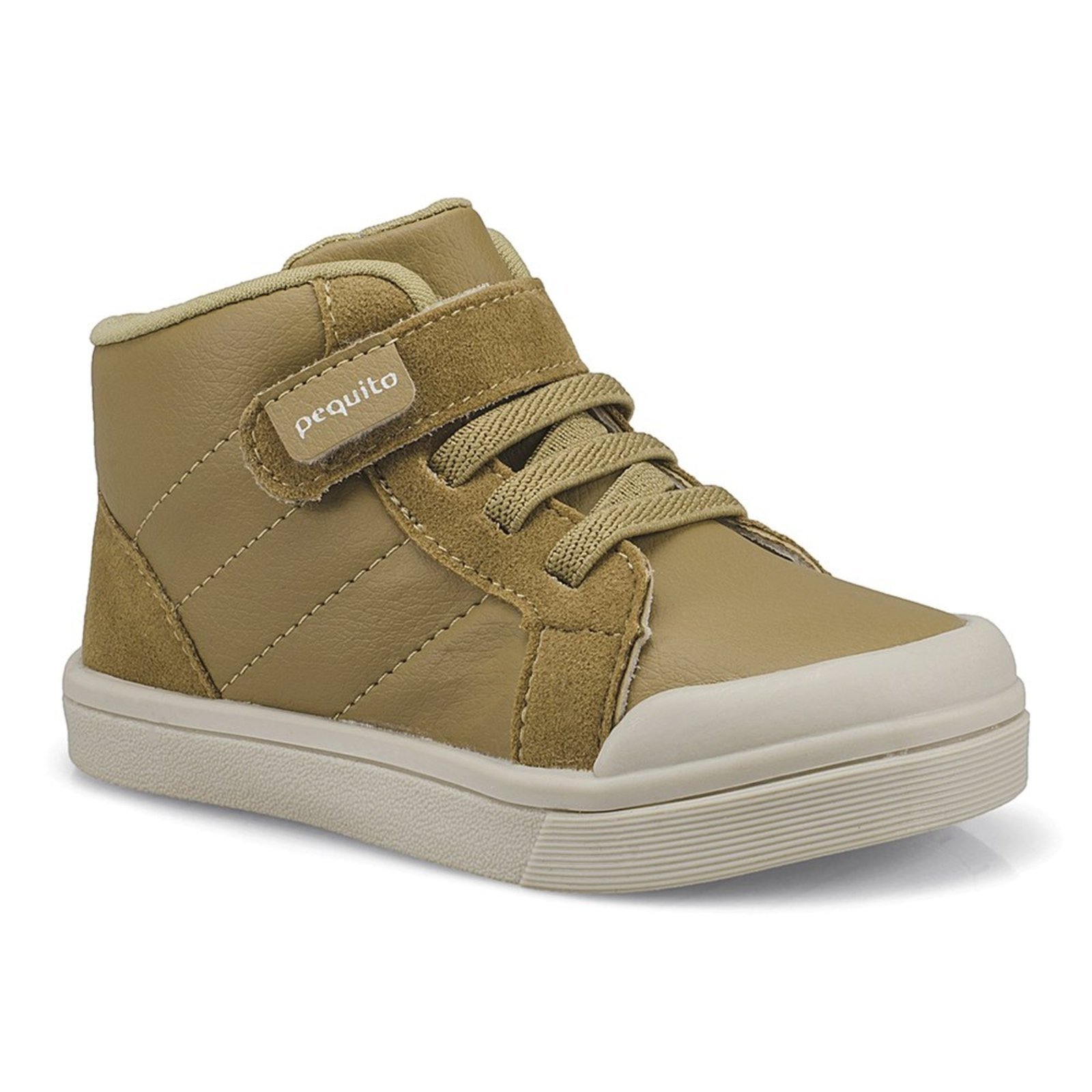 Infantil - Tênis Masculino Cano Alto Calce-Fácil Casual 25200 Pequito