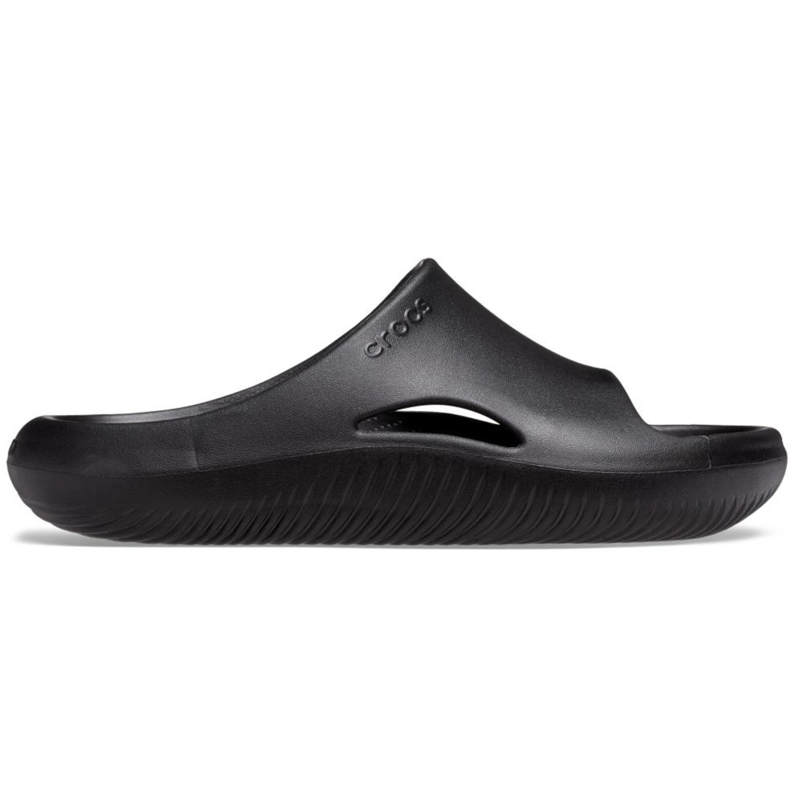 Chinelo crocs mellow slide black Preto