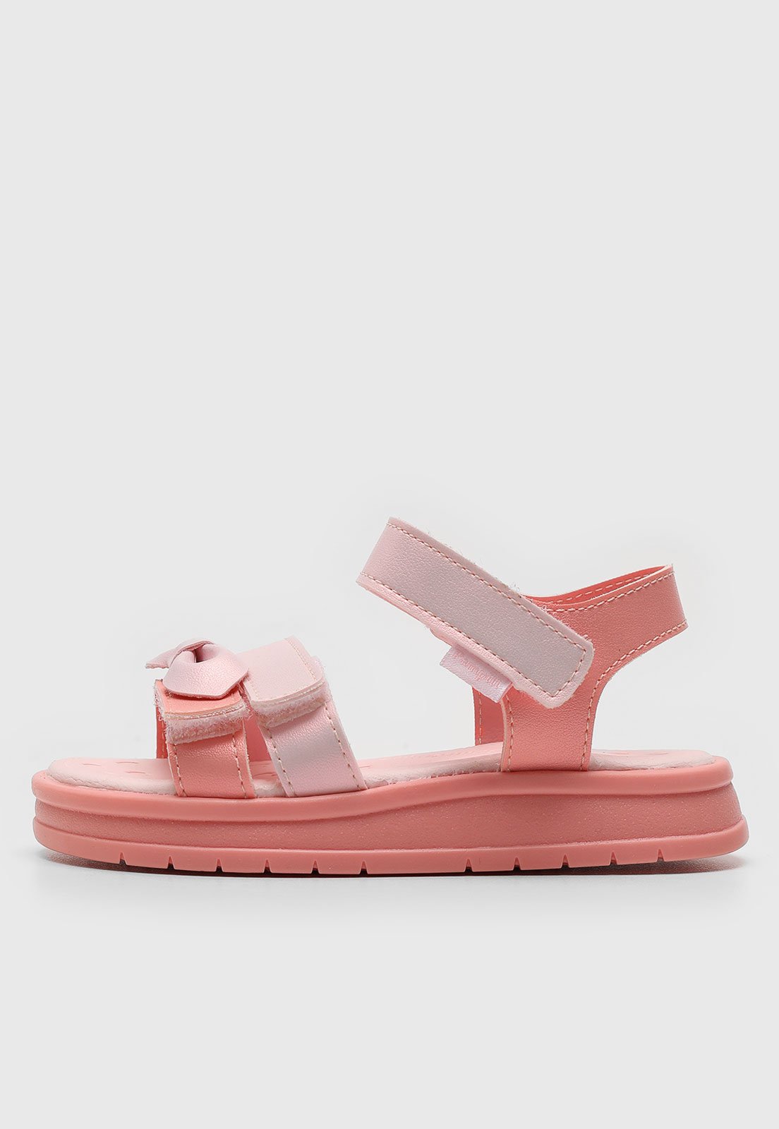 Vista 3 Infantil - Sandália Pampili Laço rosa Pampili rosa