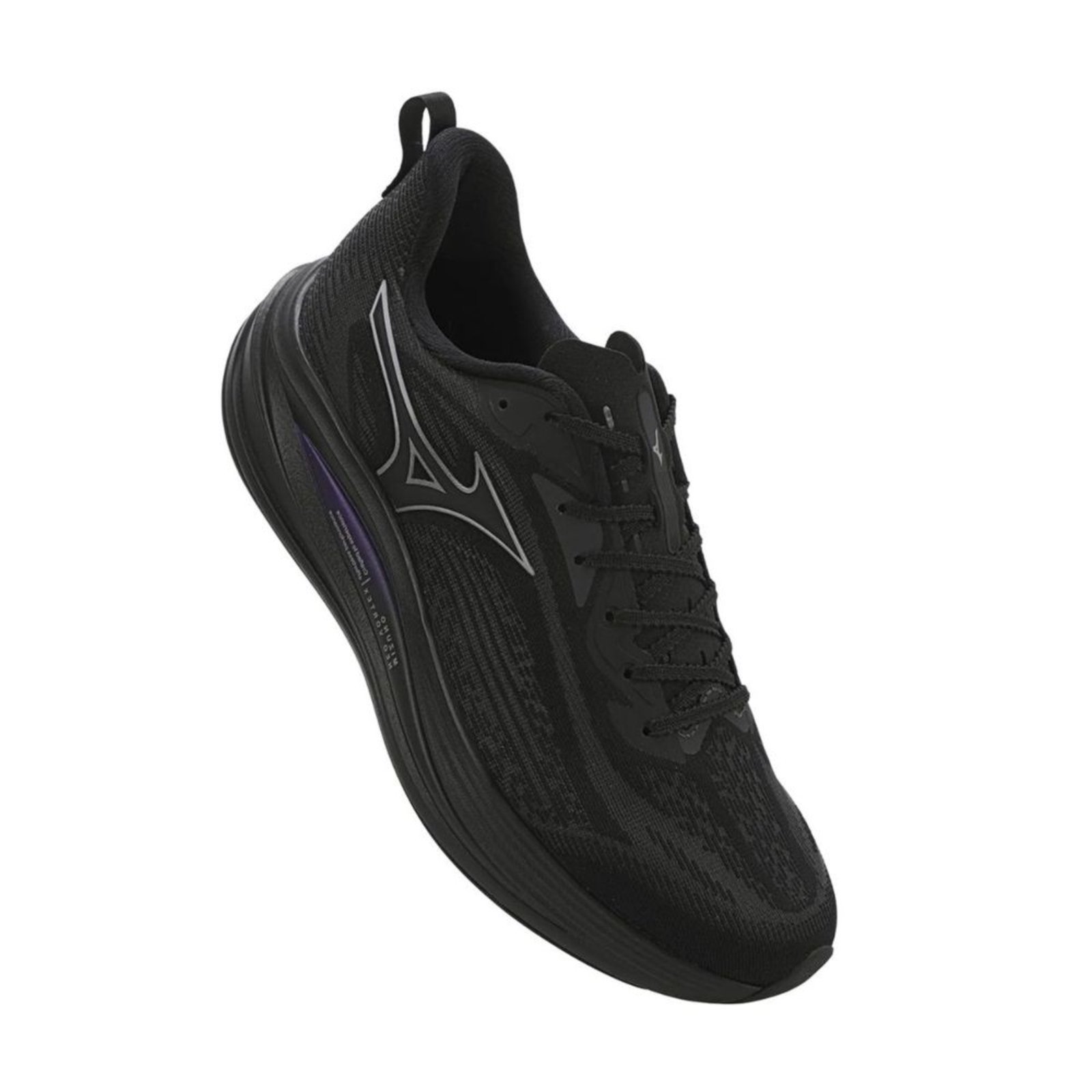 Vista 3 Tênis Corrida Masculino Mizuno Neo Vortex preto Mizuno preto