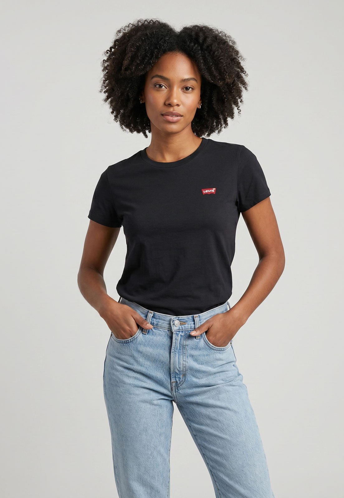 Camiseta Feminina Levis The Perfect Preta
