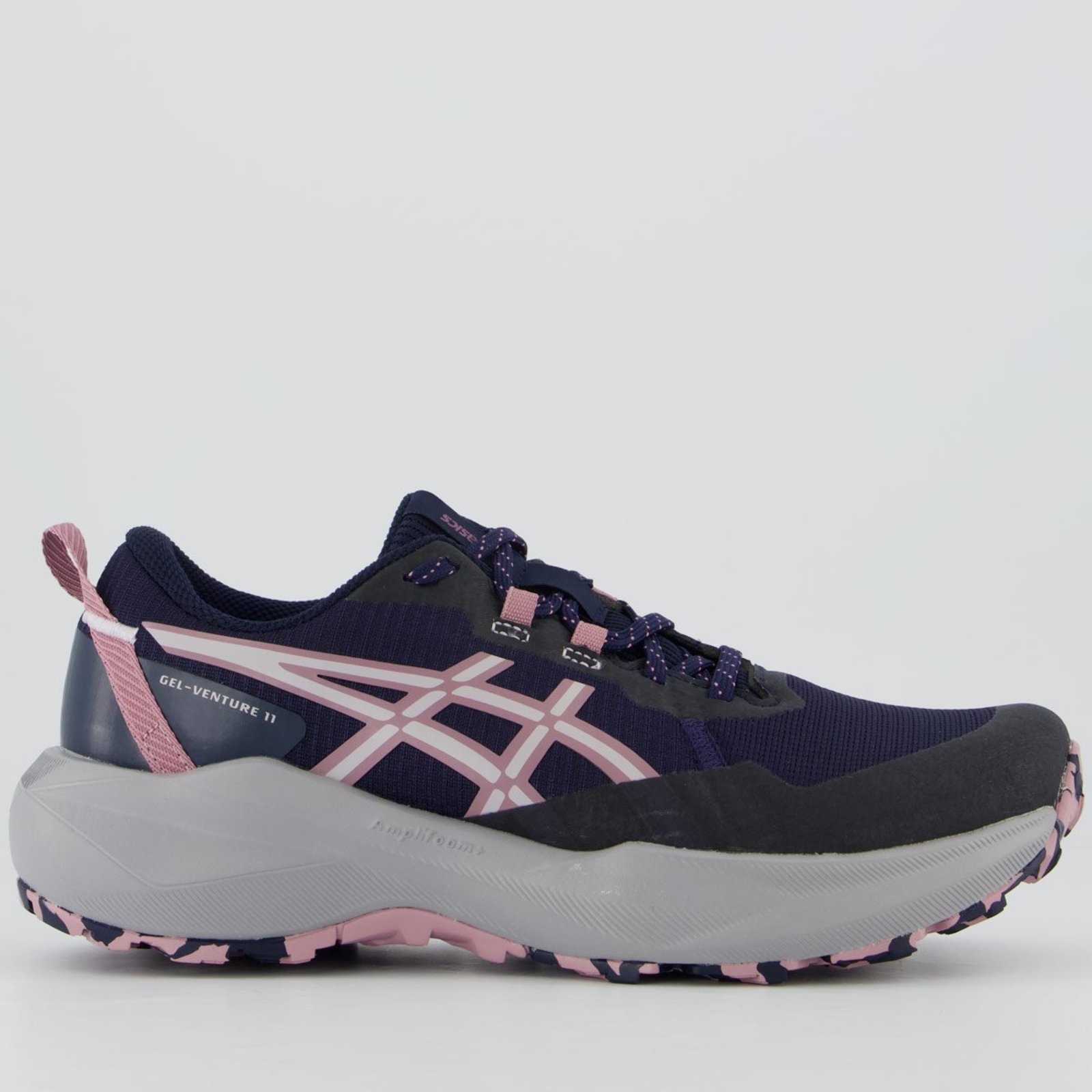 Tênis Asics Gel Venture 11 Feminino Azul Escuro e Roxo