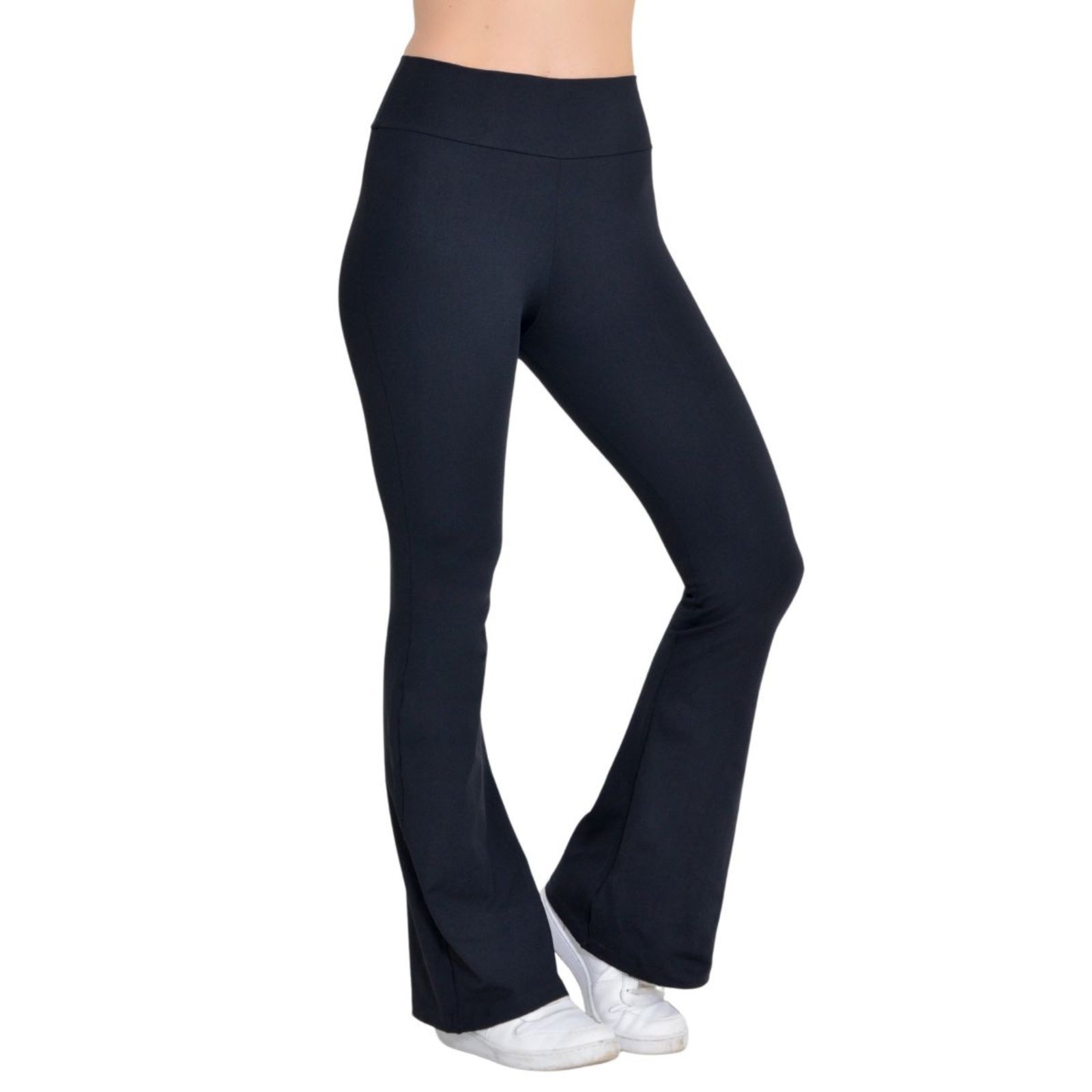 Calça Feminina Lublanc Flare Bailarina Preto