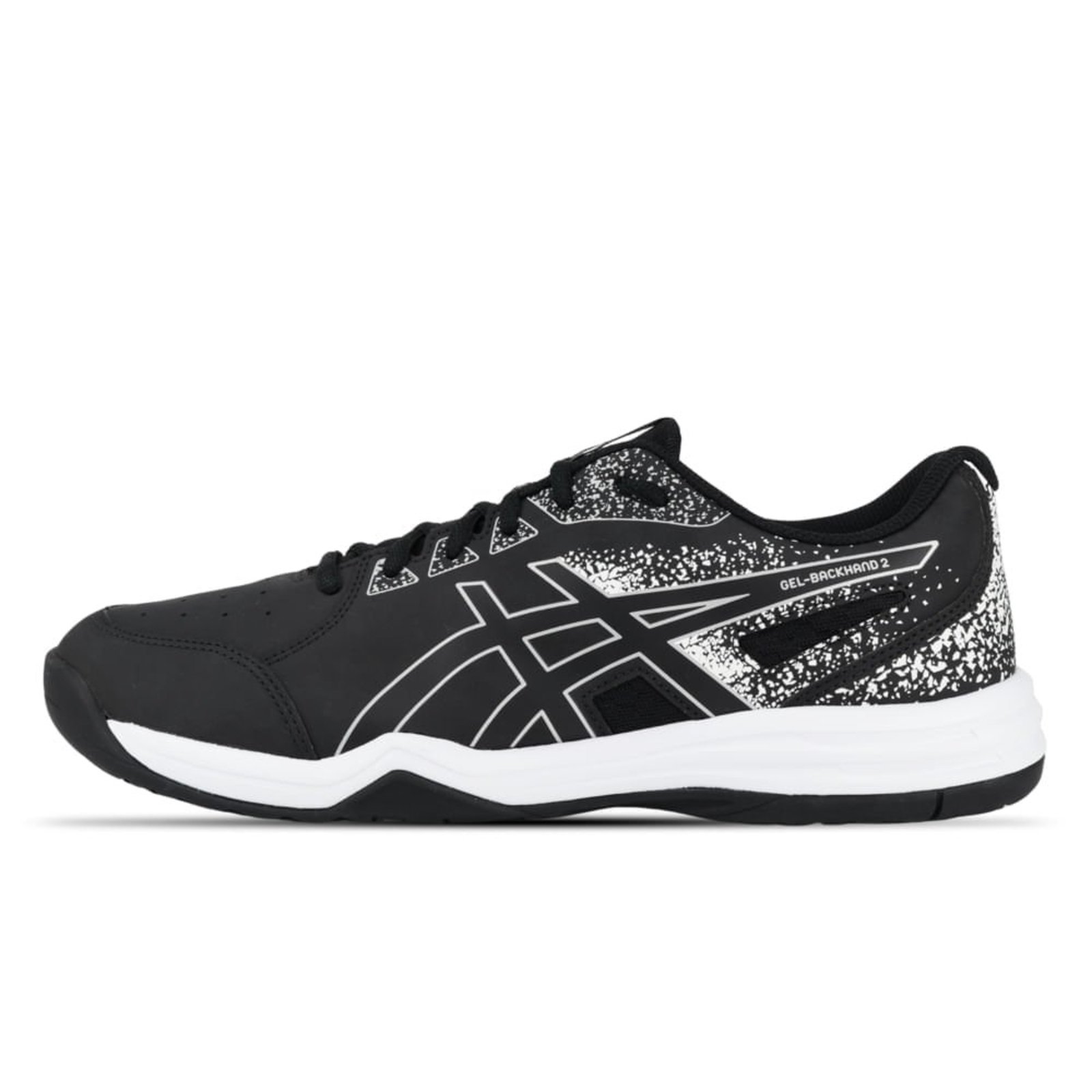 Tênis ASICS Gel-Backhand 2 - Masculino - Preto/Prata