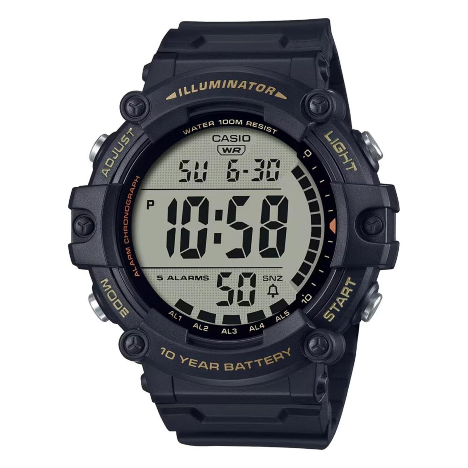 Relógio Casio Standard AE-1500WHX-1AVDF Preto
