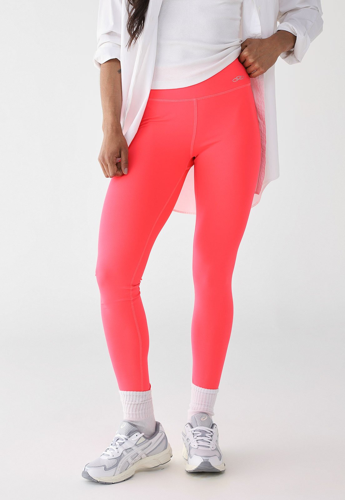 Legging Olympikus Ajustada Essential Rosa