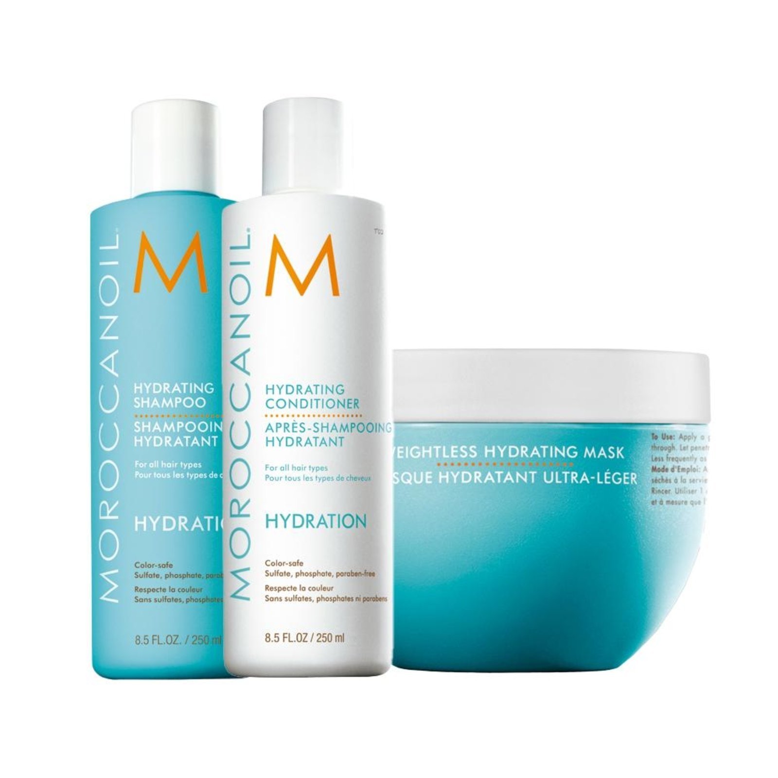 Kit Moroccanoil Hydration - Shampoo 250Ml+2 Produtos