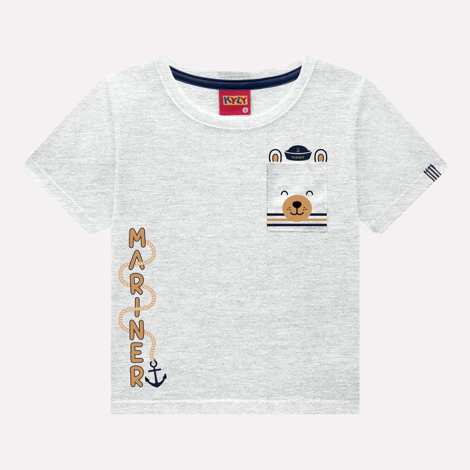 Infantil - Camiseta Menino Ursinho Kyly
