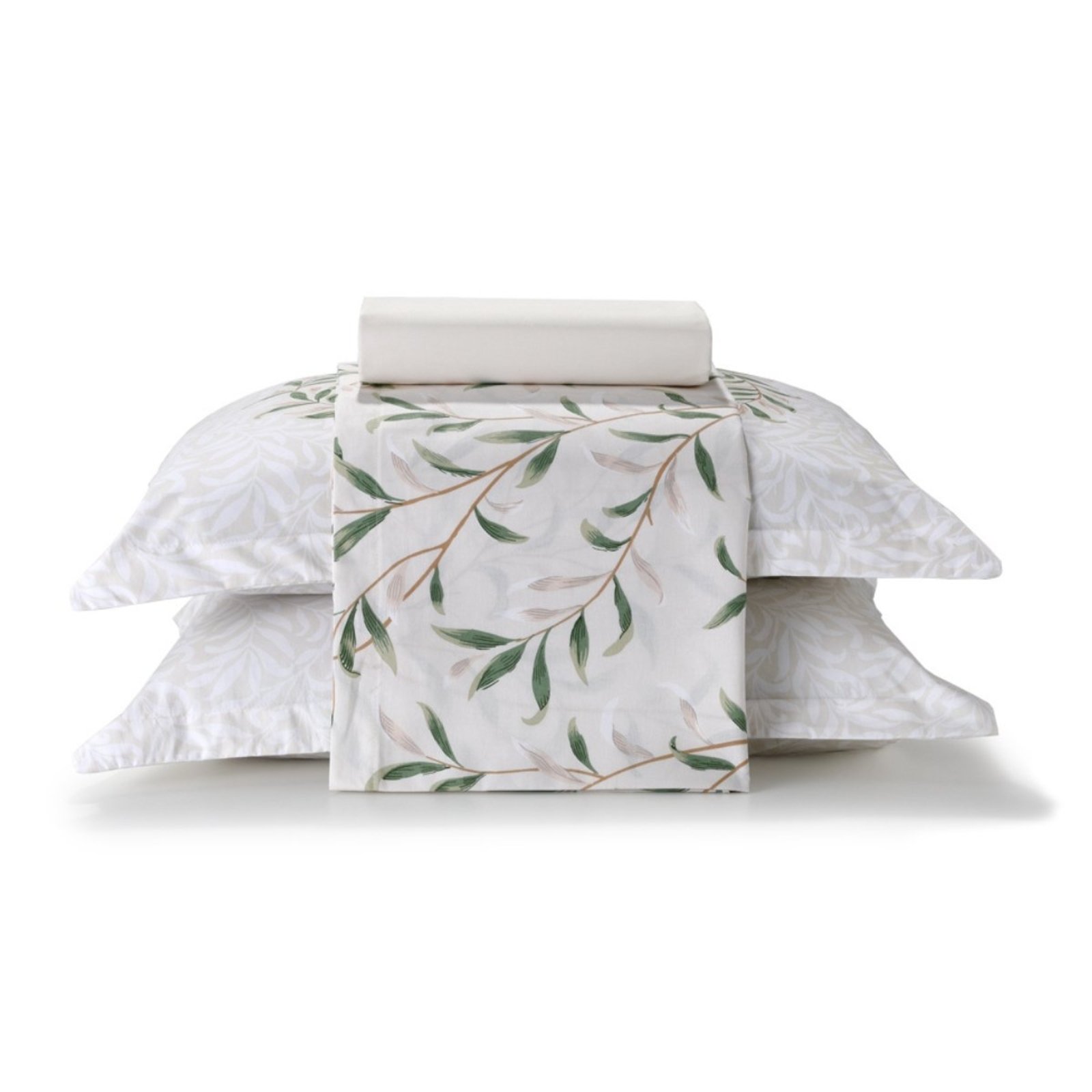 Jogo Cama Queen 180 Fios Dohler Algodão Uni Maite Branco