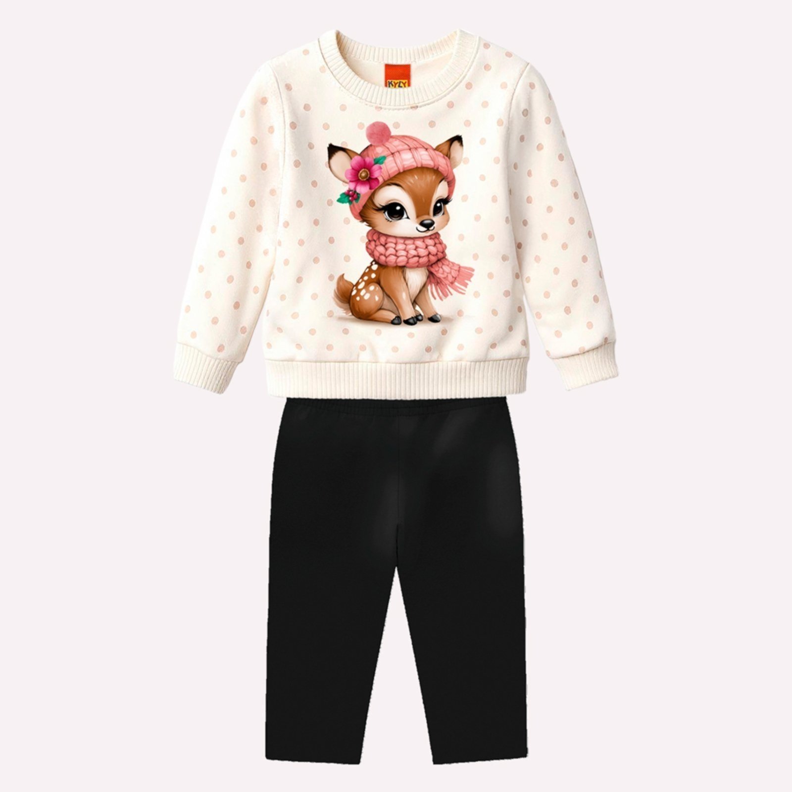 Infantil - Conjunto Menina Bordado Kyly