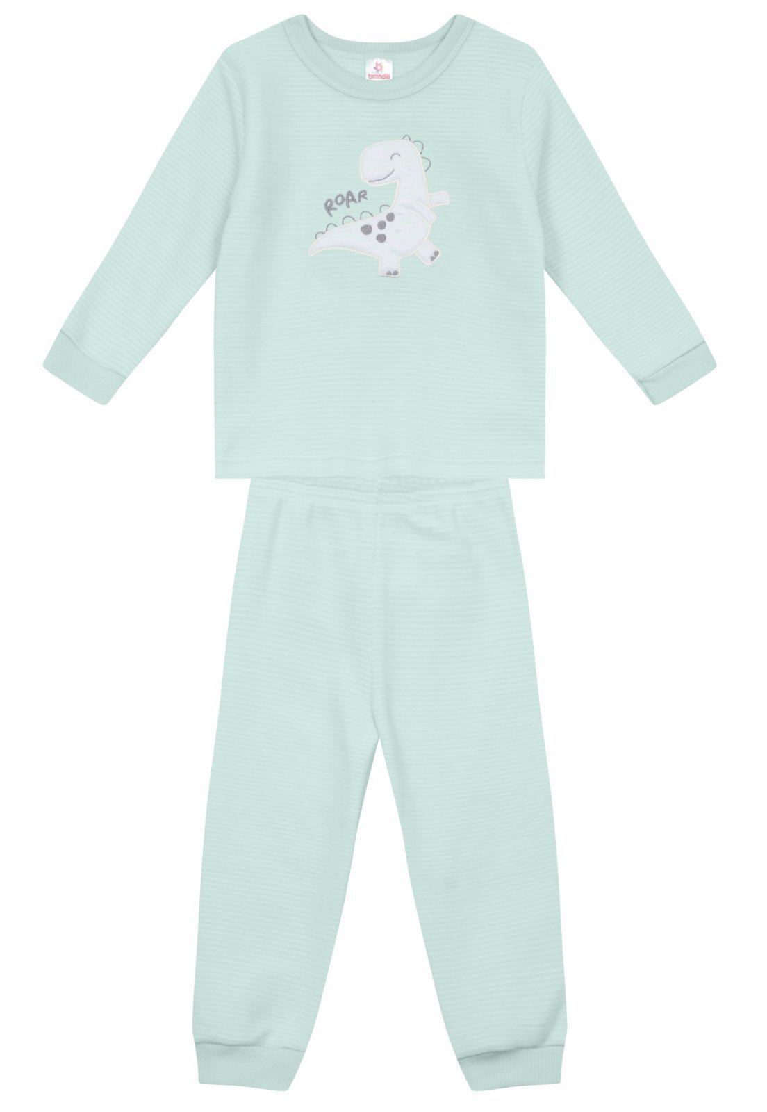 Infantil - Pijama unissex em soft Brandili