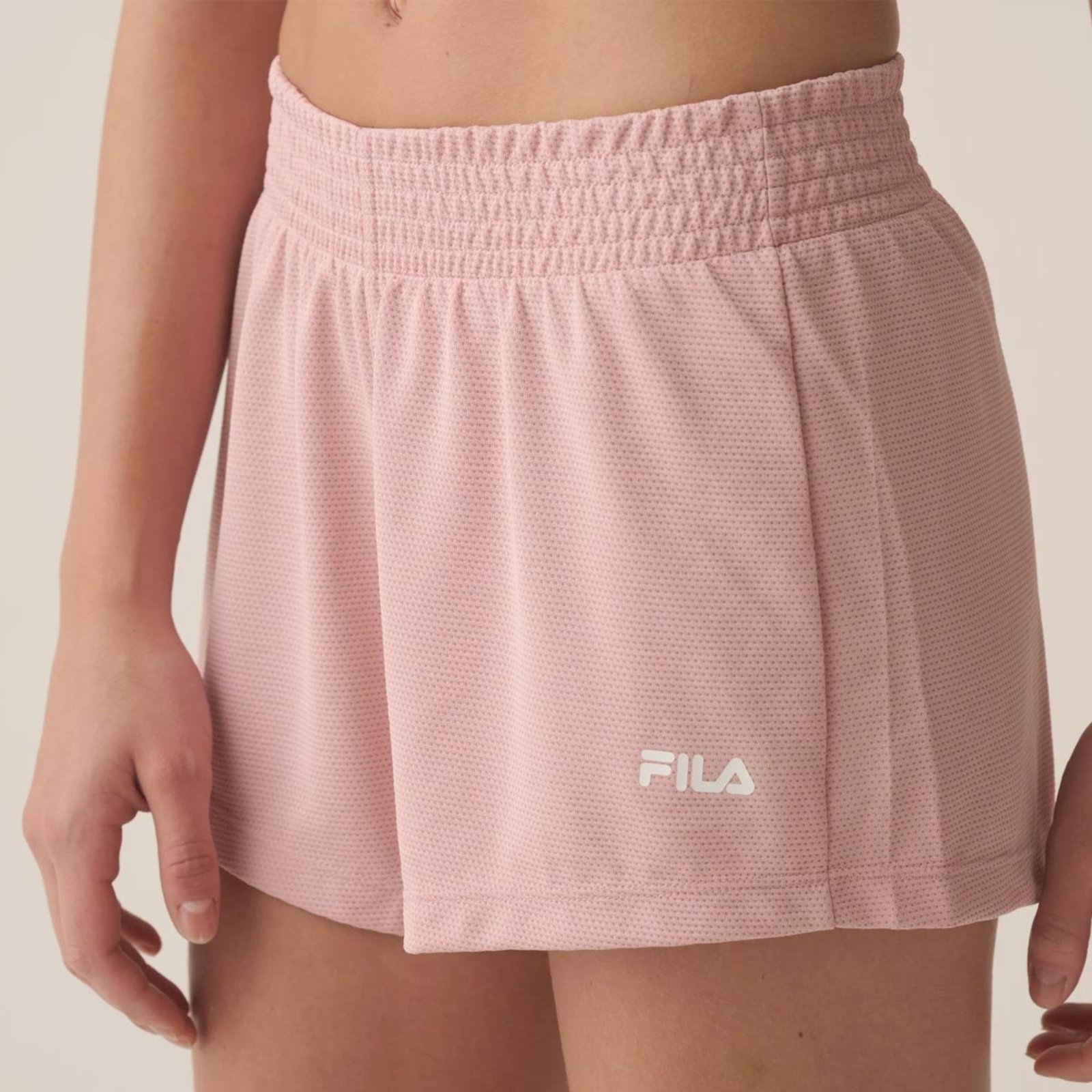 Vista 2 Skort Fila Flow III Feminino Rosê rosa Fila rosa