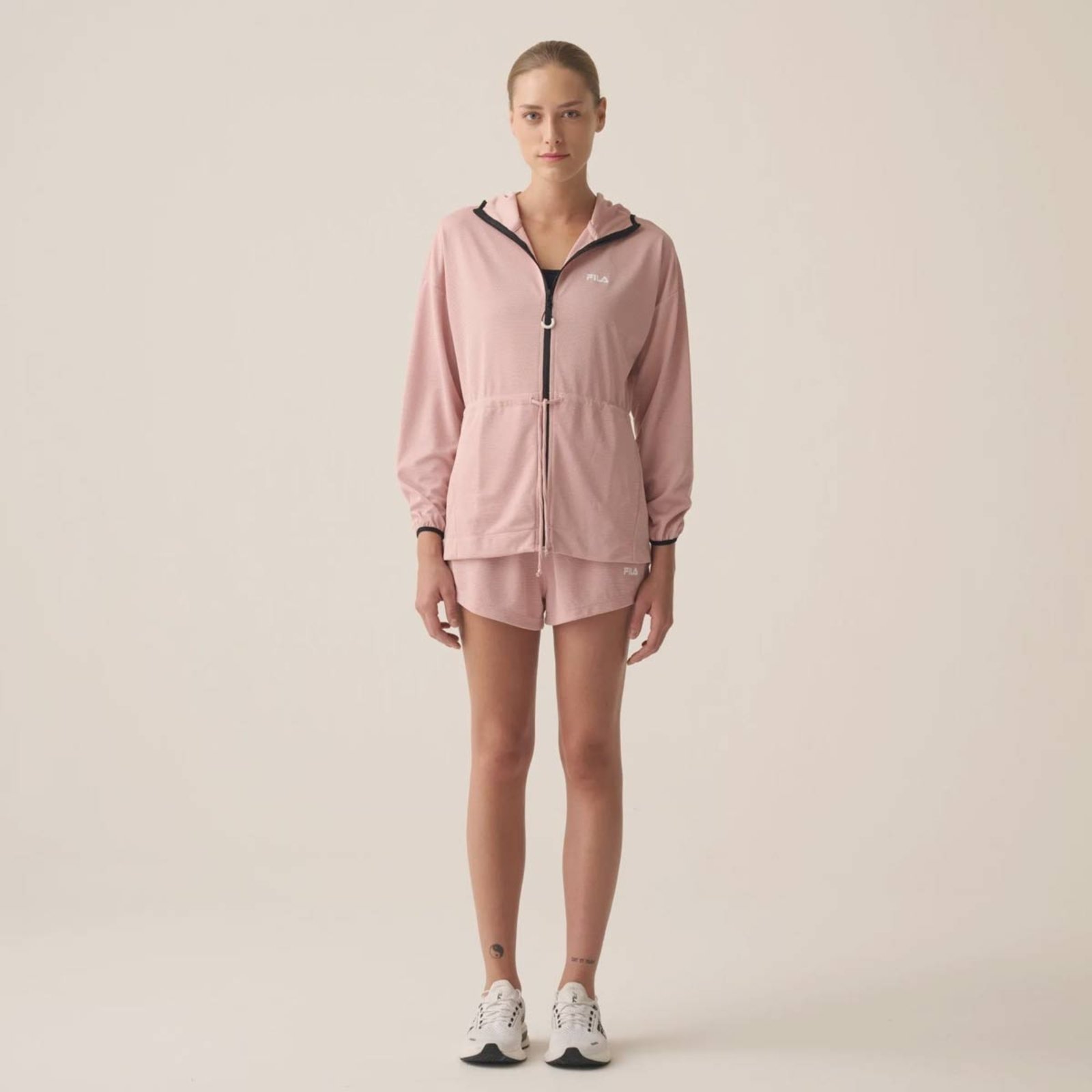 Vista 3 Skort Fila Flow III Feminino Rosê rosa Fila rosa