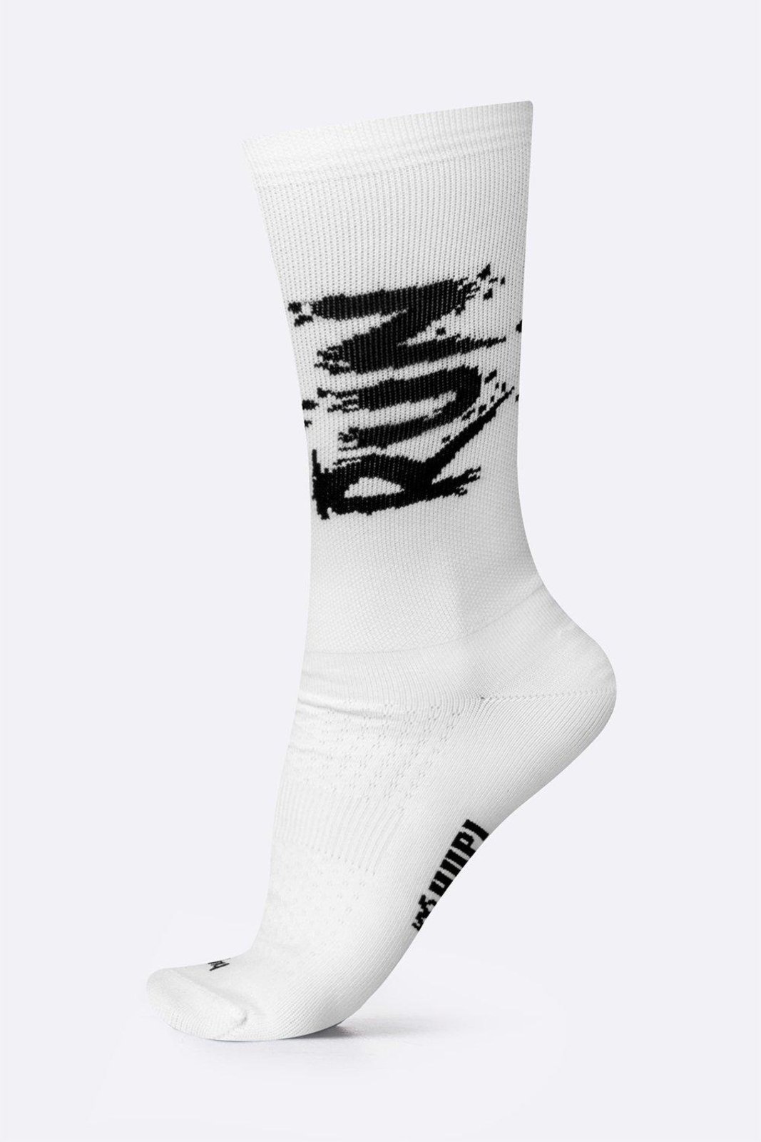 Meia HUPI Run Splash Branco Pés Menores 34–38 Branco
