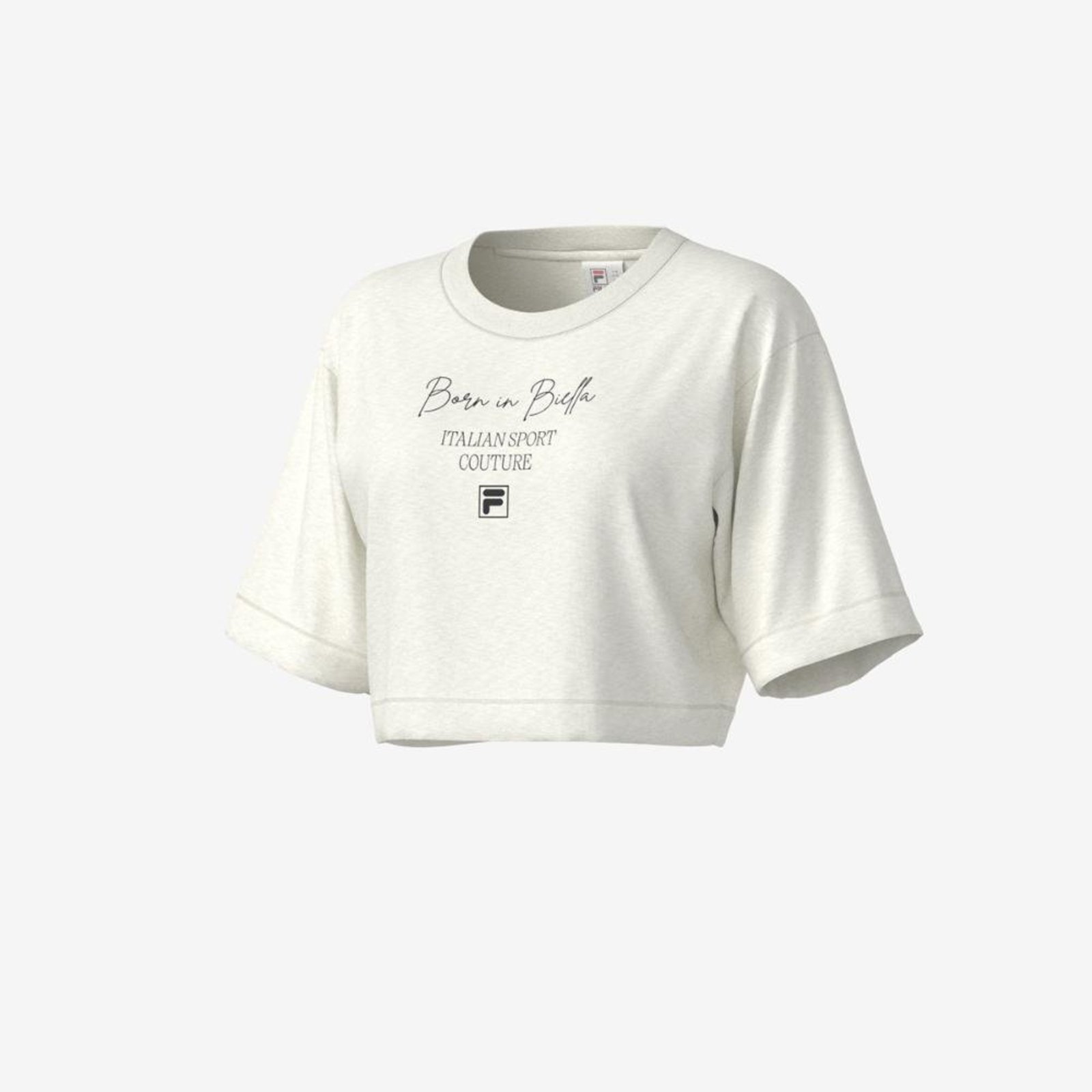 Camiseta Fila Cropped Sport Couture Graphic Feminina Incolor