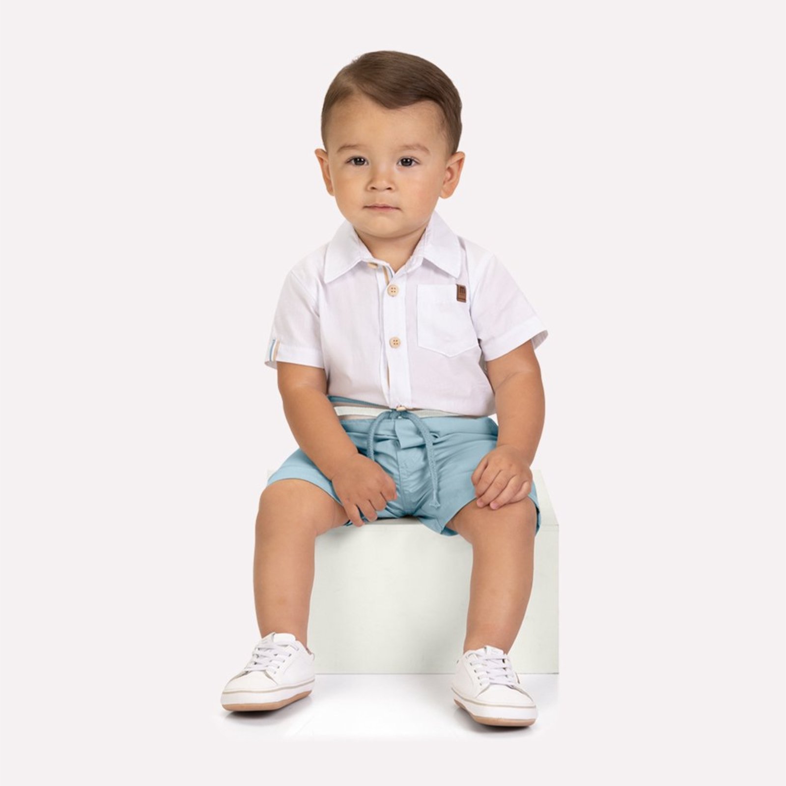Infantil - Conjunto Menino em Algodão Milon