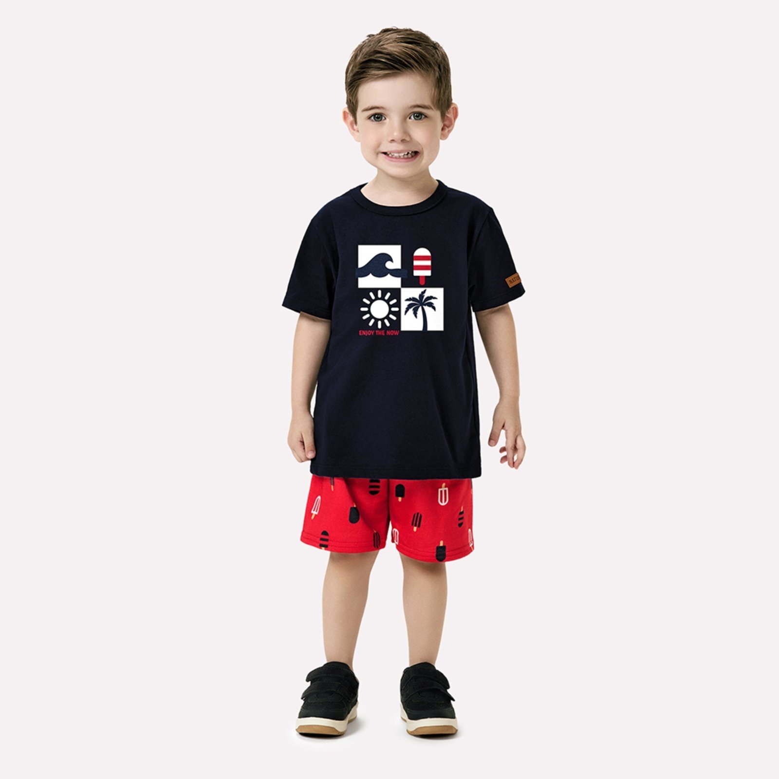 Infantil – Conjunto Menino em Algodão Kyly
