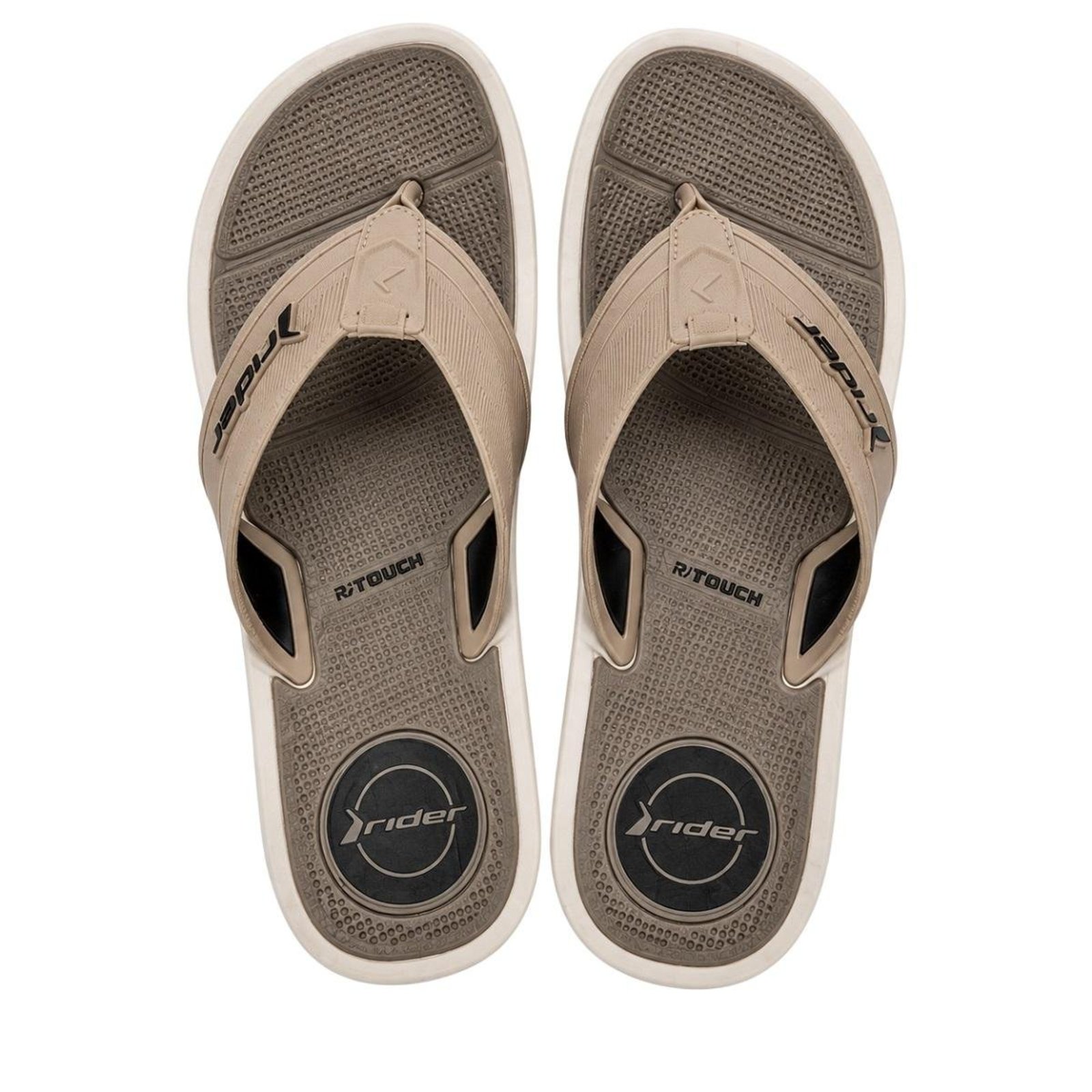 Chinelo Masculino Rider Trace Plus 12634 Bege