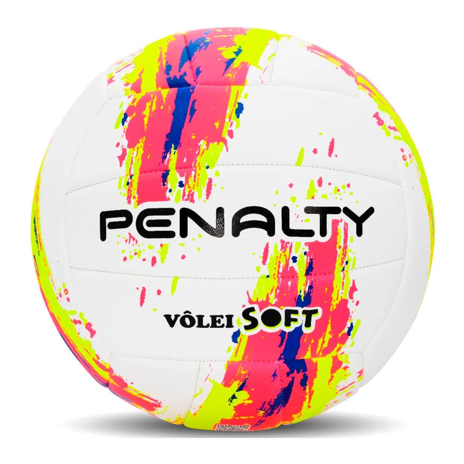Bola Penalty Vôlei Soft Branca/amarelo