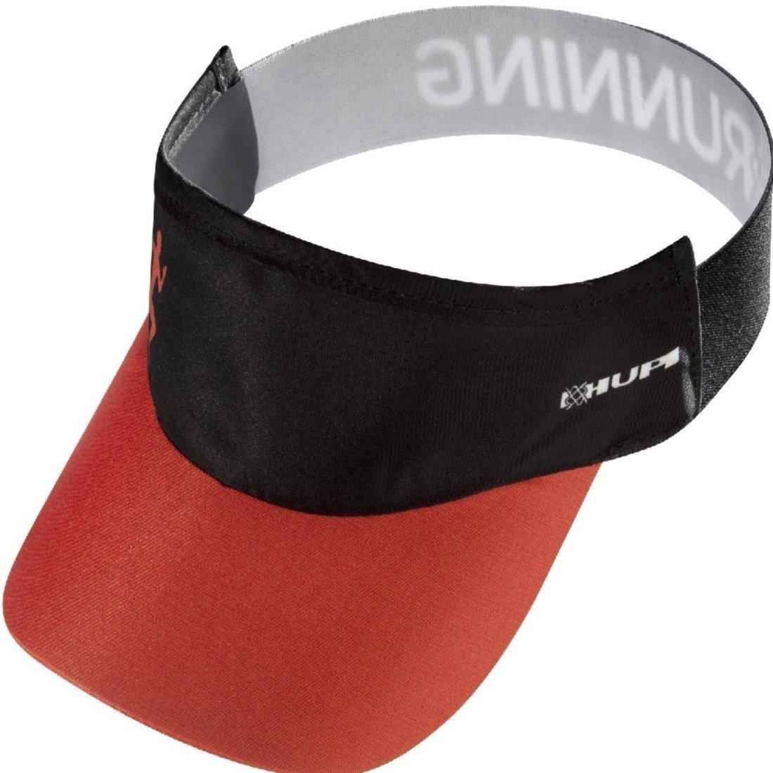 Viseira para Corrida HUPI Pace Laranja Preto
