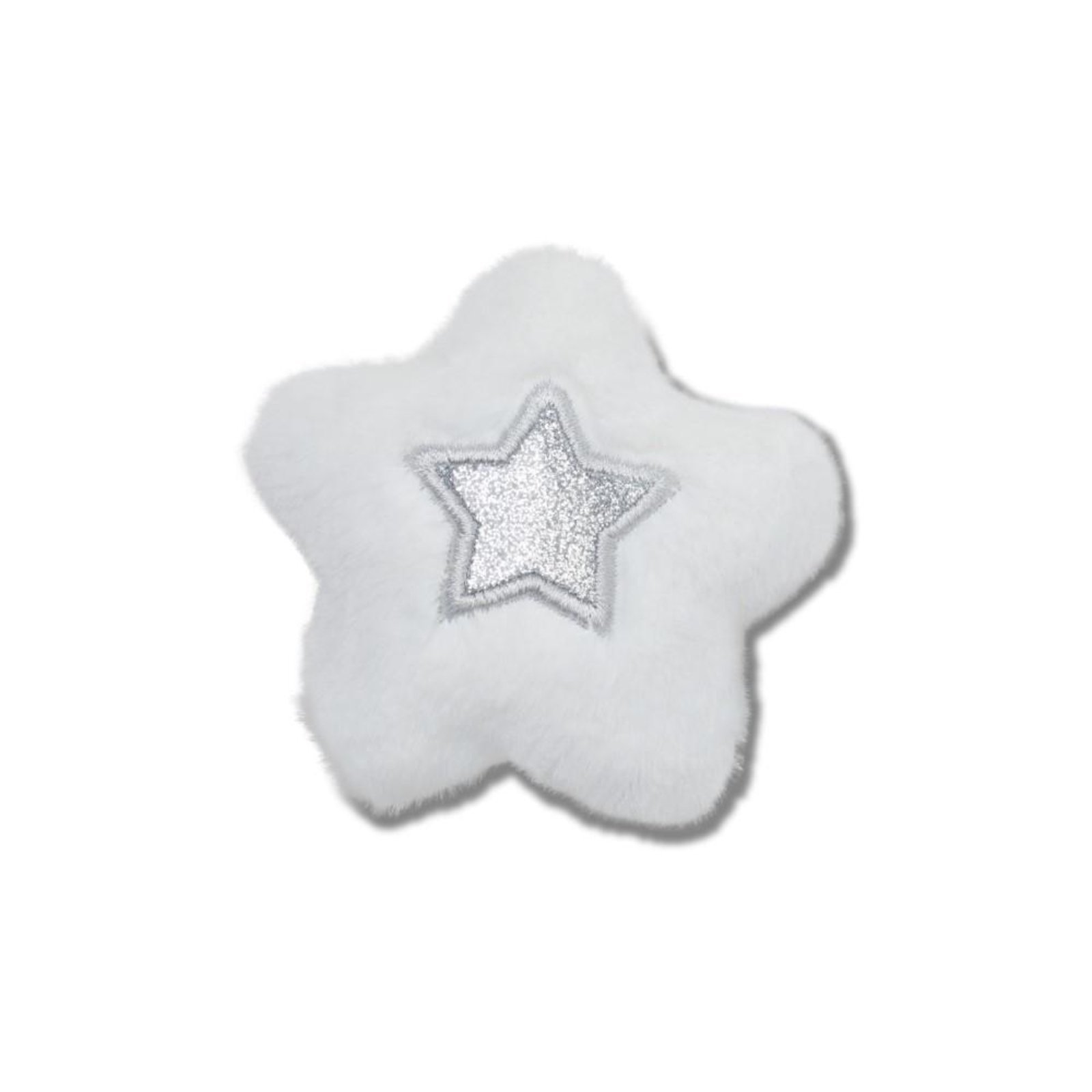 Vista 2 Infantil - Jibbitz™ Estrela Fluffy Crocs branco