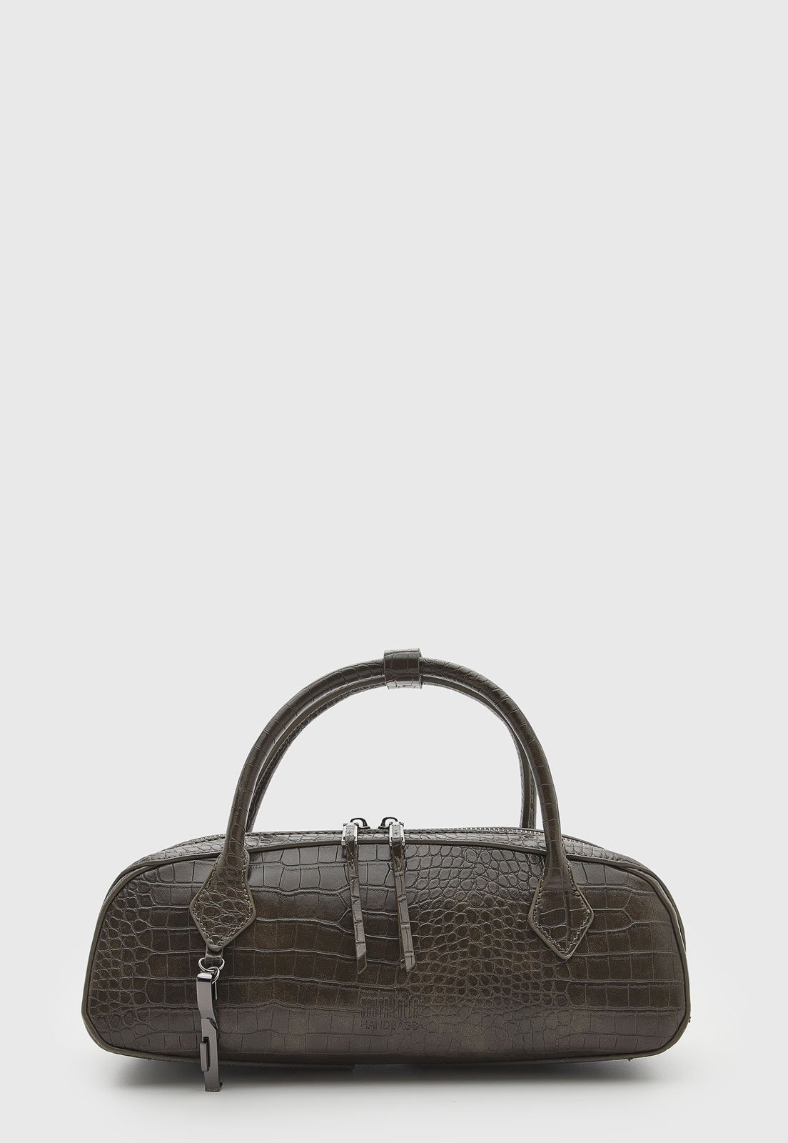 Bolsa Feminina Santa Lolla Croco Verde