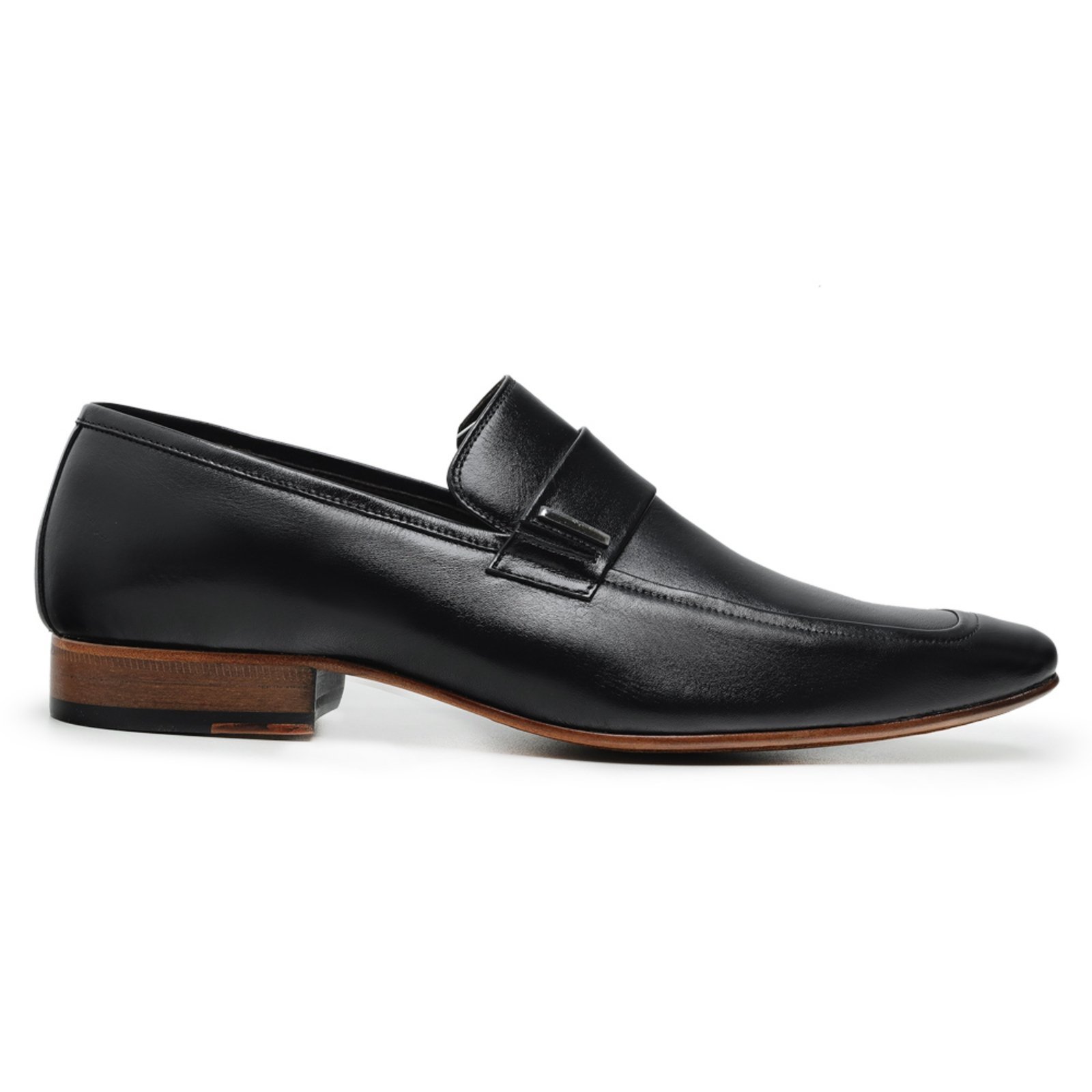 Sapato Premium em Couro Sapato Fino em Couro Paulo Vieira cor Preto