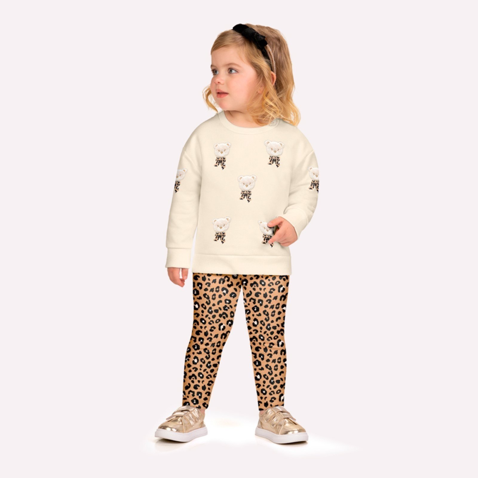 Infantil - Conjunto Menina Bordado Milon