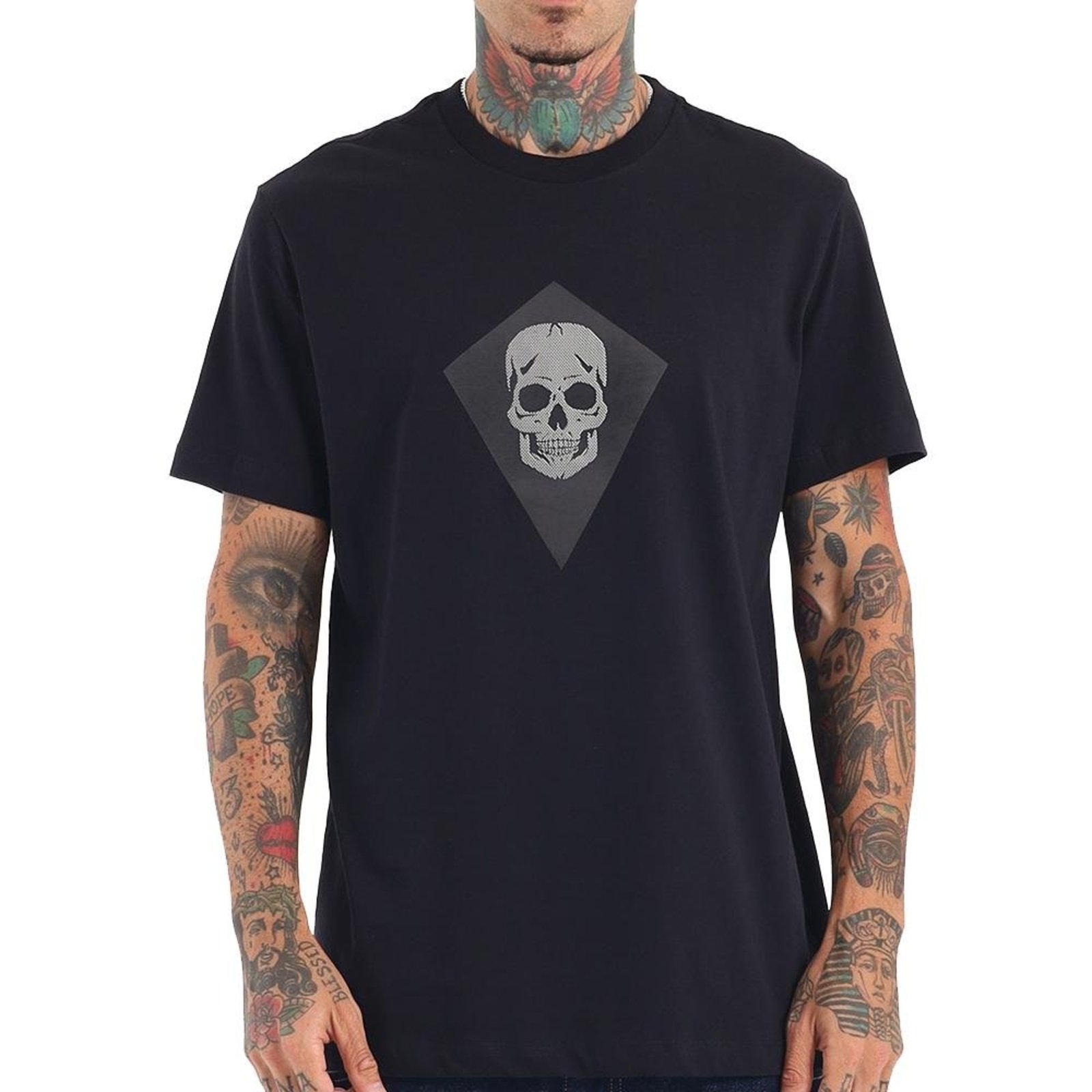 Camiseta MCD Pipa Caveira WT26 Masculina Preto