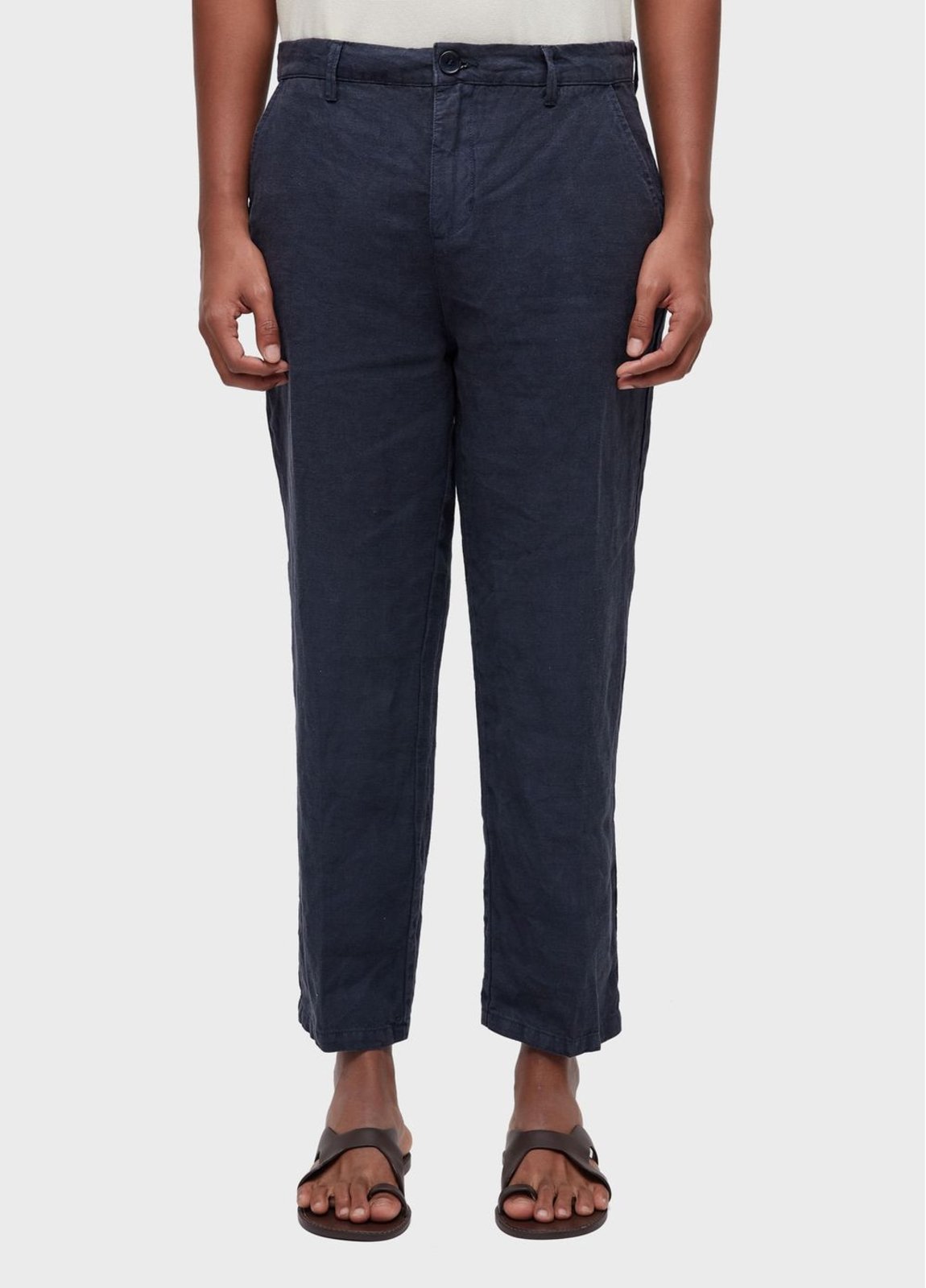 Vista 2 Calça afaiataria new linen classic Osklen off-white Osklen off-white