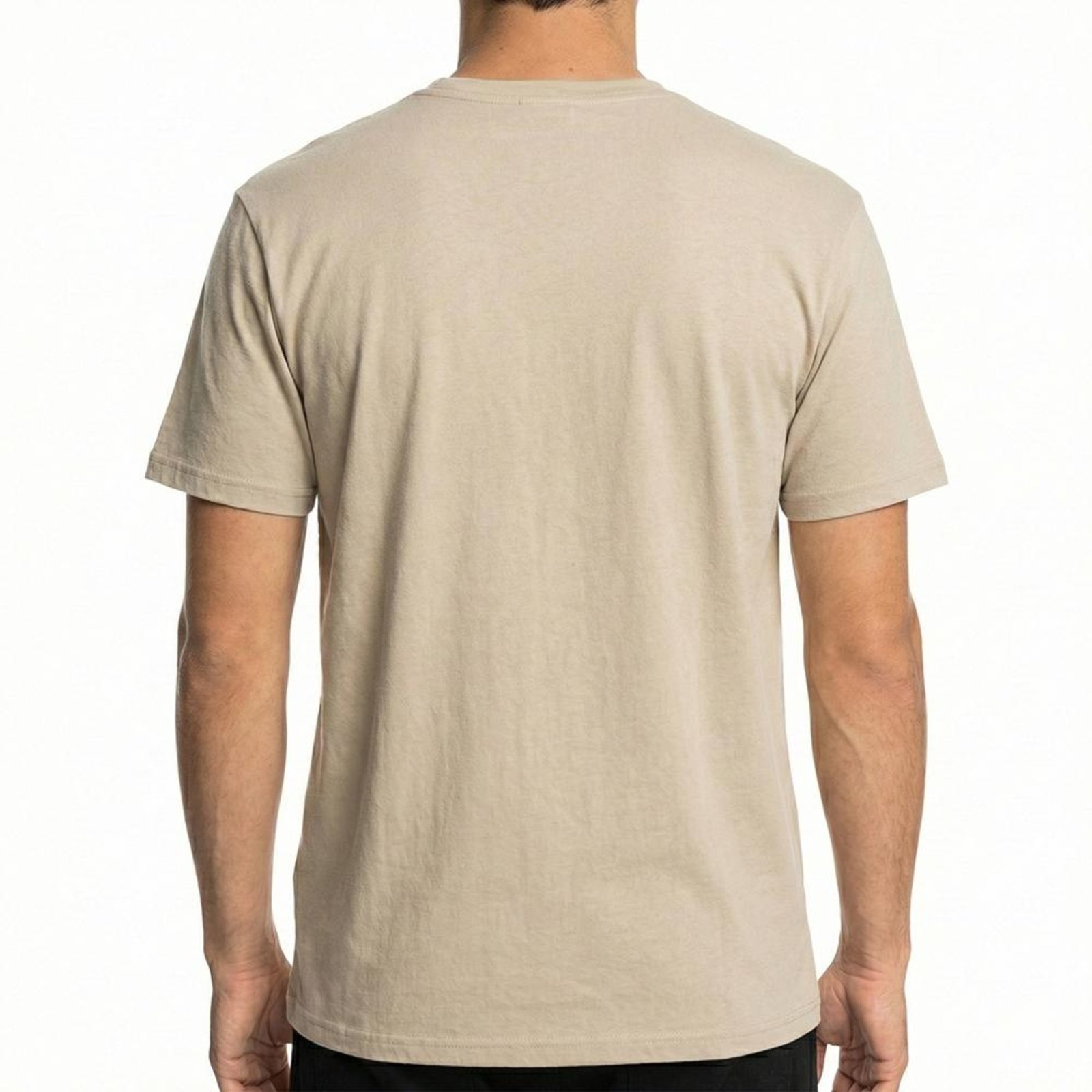Camiseta Quiksilver High Sun I SM26 Masculina Bege
