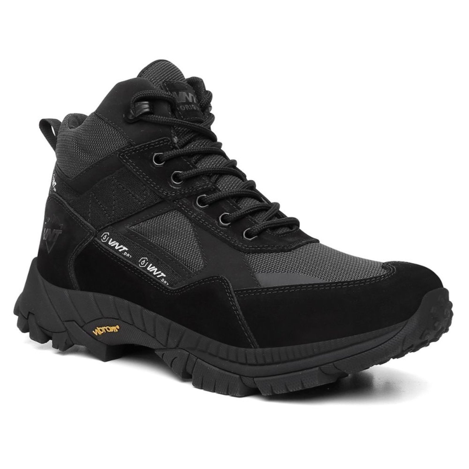 Tênis Adventure Cano Médio VNT EXTREME Resistente e Estiloso para Tênis para Trilhas e Dia a Dia Preto