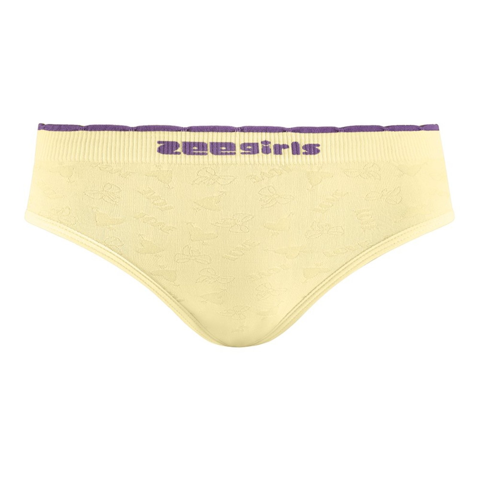 Calcinha Tanga sem Costura Love Amarelo