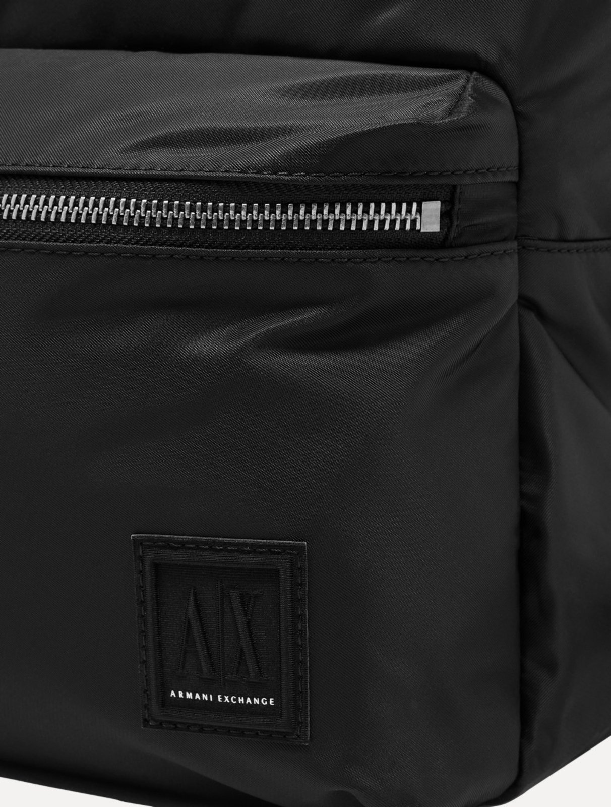 Vista 3 Mochila Armani Exchange Pach AX Preta preto preto